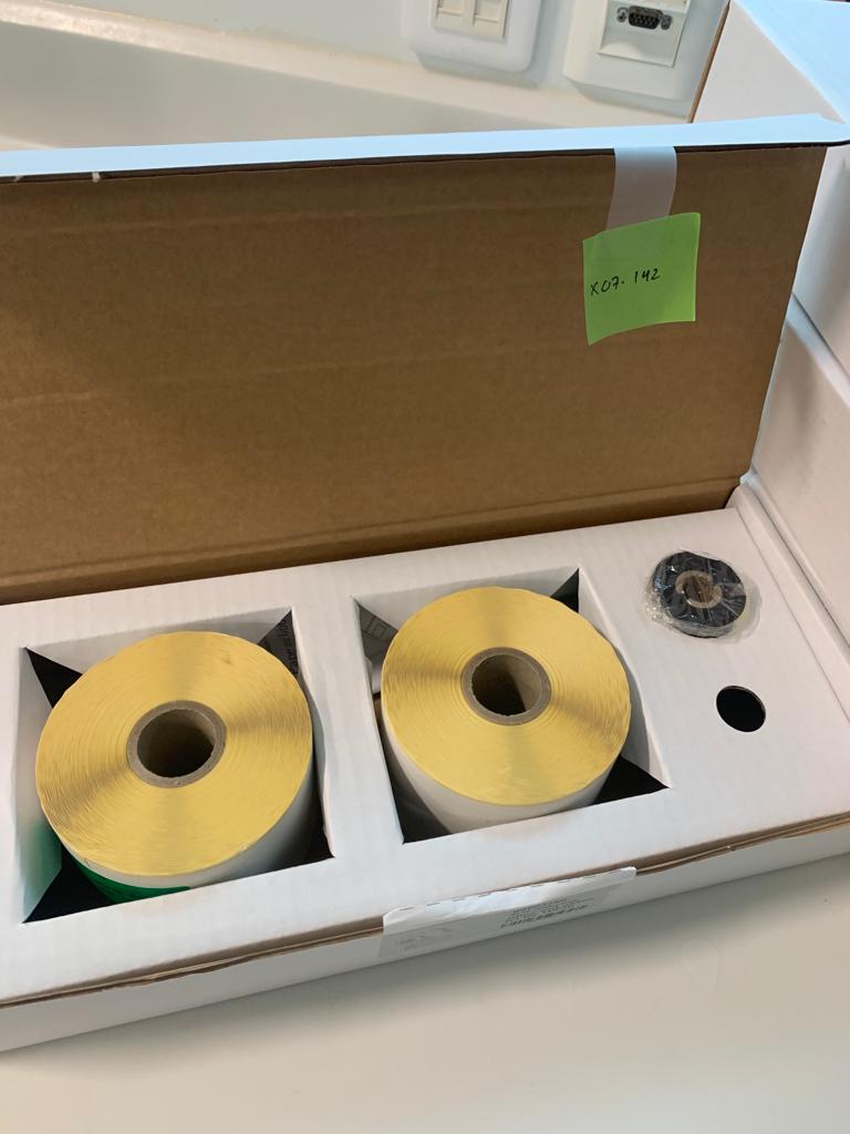 Used 69YO3286 Self-Adhesive Paper and Ribbon Set For YDP30 - Sartorius - X07.142