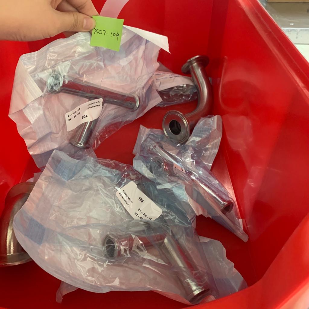 Used Westfield Medical Stainless Steel Spareparts - X07.104