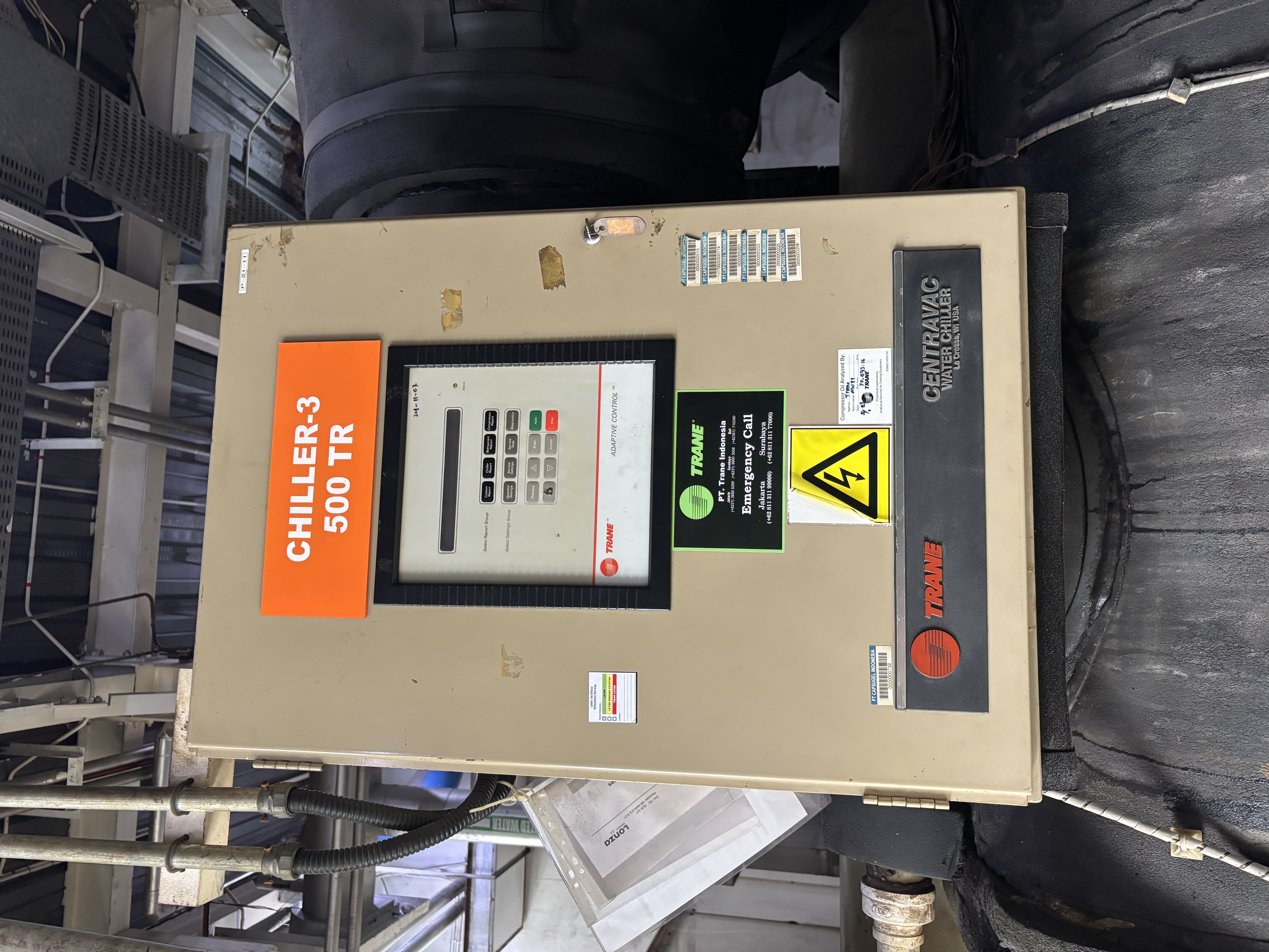 Used Chiller - Trane - CVHE420 - LC0201