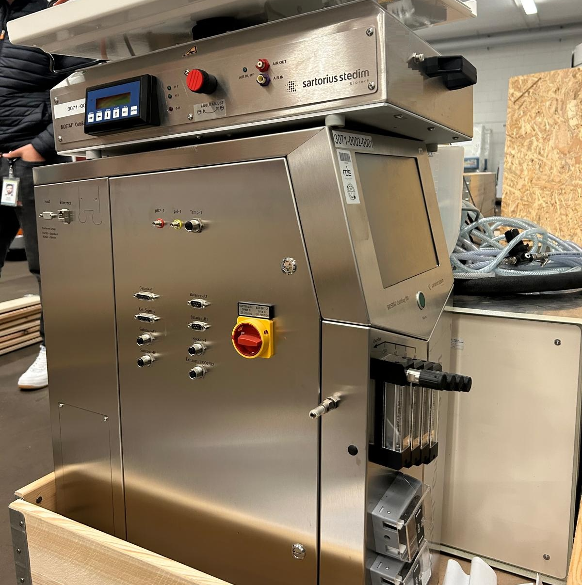 Used Bioreactor with Rocker Bioreactor - Sartorius - BTH013