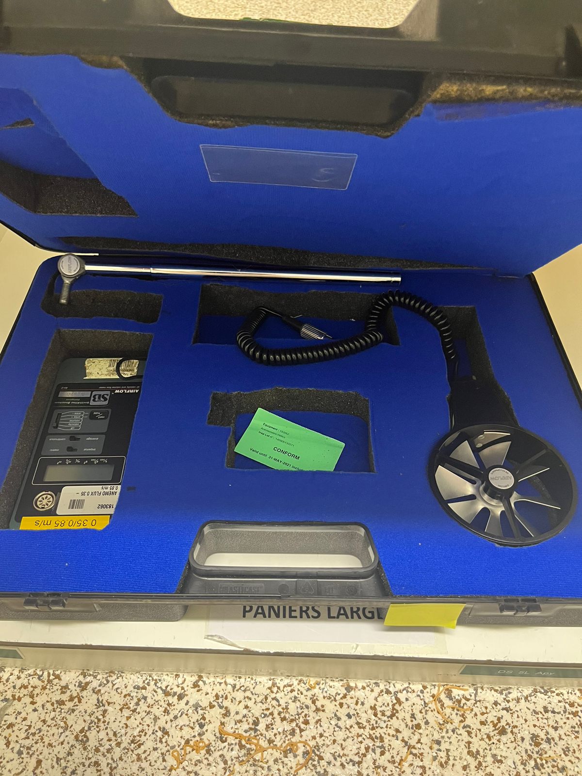 Used Airflow Meter - Anemo Flux - X.06.124