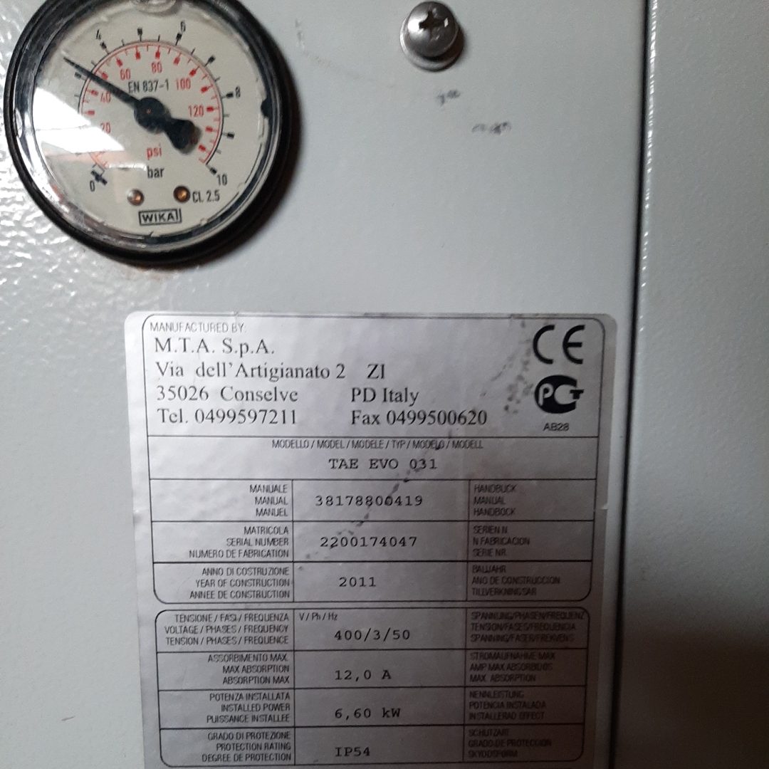 Used Chiller - MTA - RX.77.38