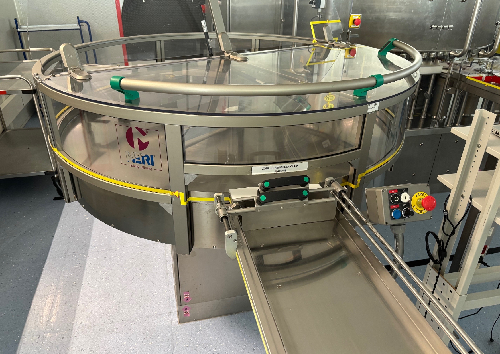 Used Rotating Feeding Table - Marchesini Group - TR 1500 - 002.FR