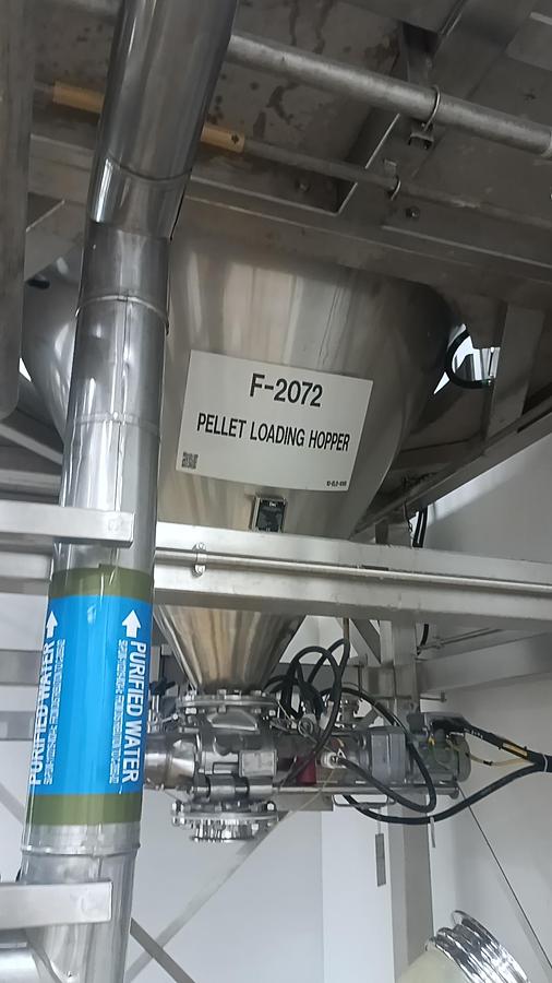 Used Pellet Loading Hopper - Dietrich Engineering Consultants SA - SG080