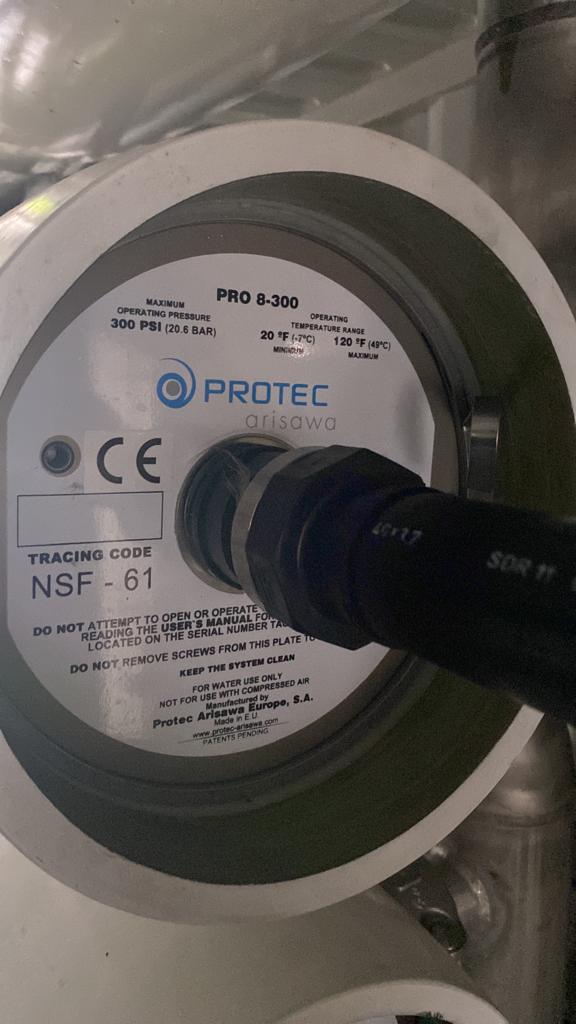 Used Water Filtration In Container - F703LC-AA - DK0001.WA