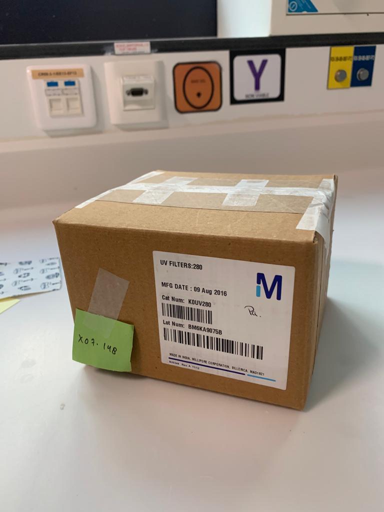 Used UV Filters - Millipore - X07.148