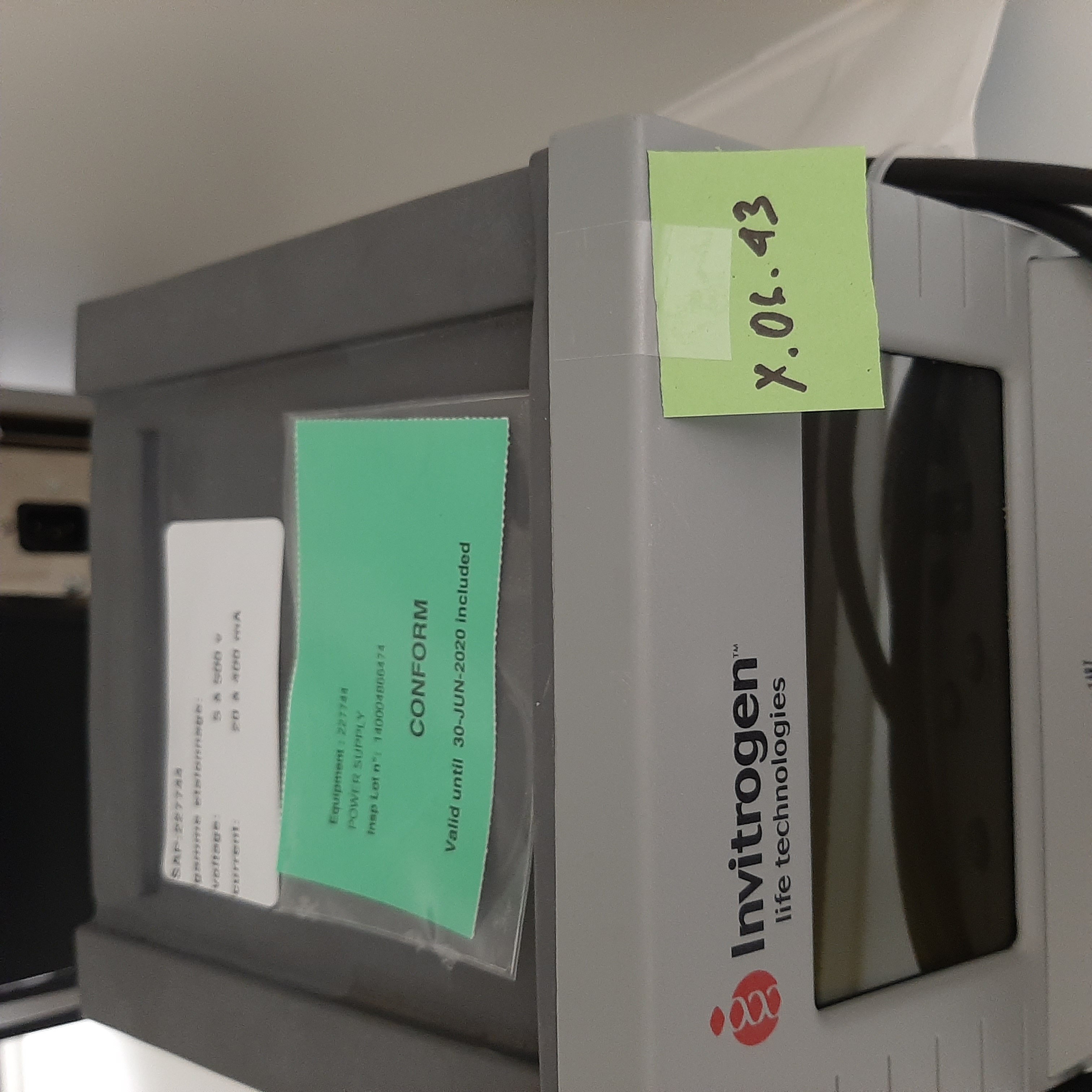 Used Generator - Invitrogen - X.06.43