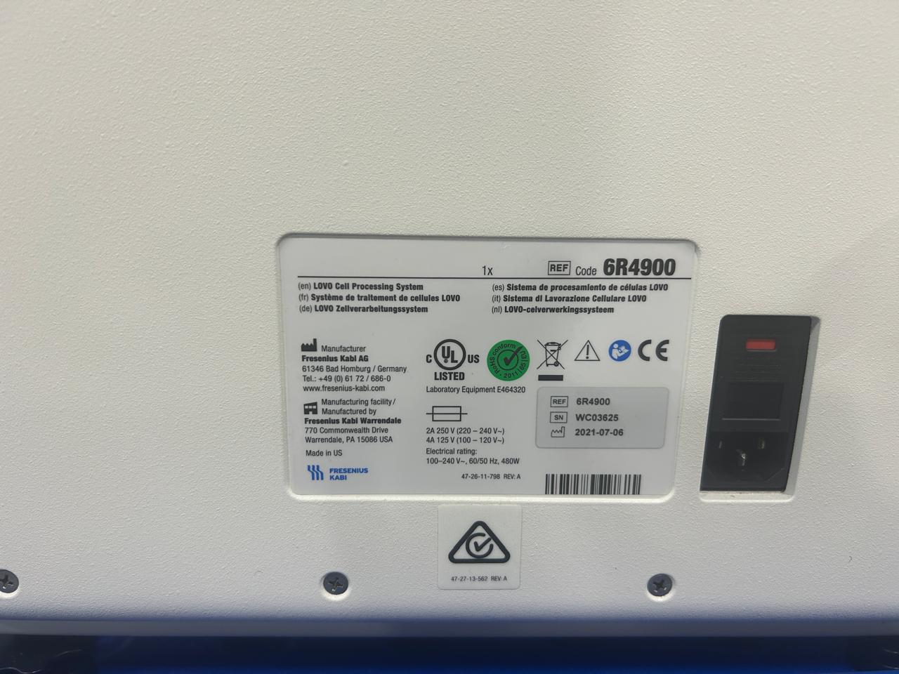 Used Cell Processing System - PR029