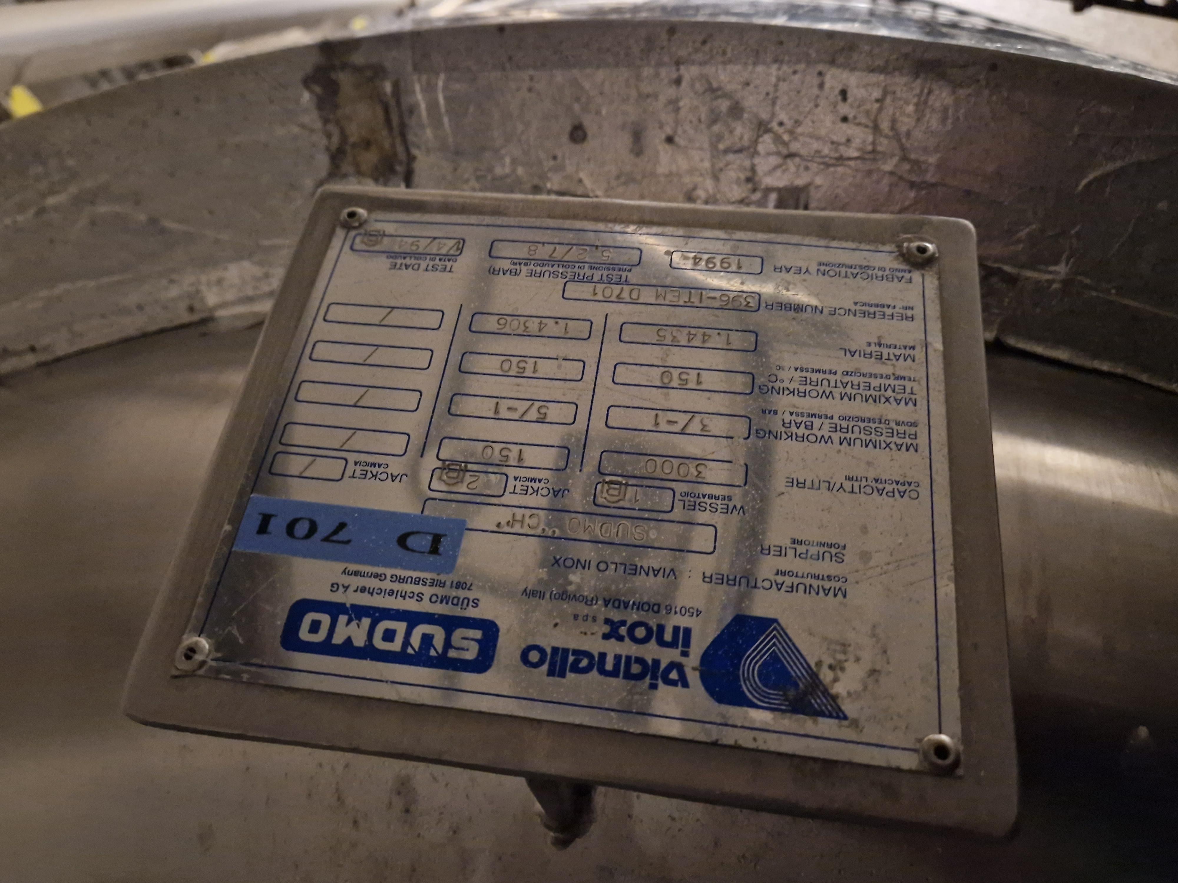 Used Storage Tank - Sudmo - 59.138.GR