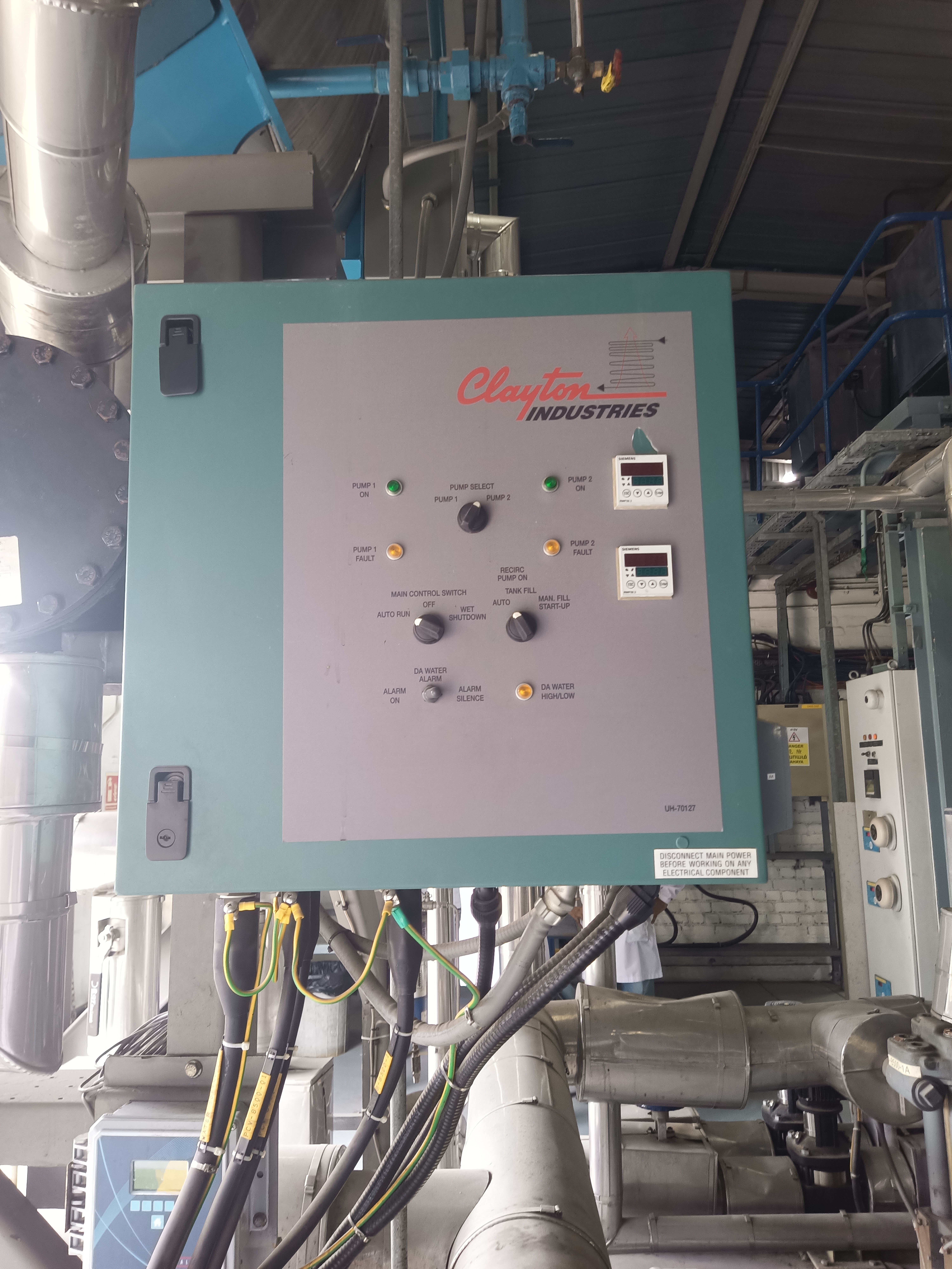 Used Steam Generator -  Clayton Thermal Products - SG128 