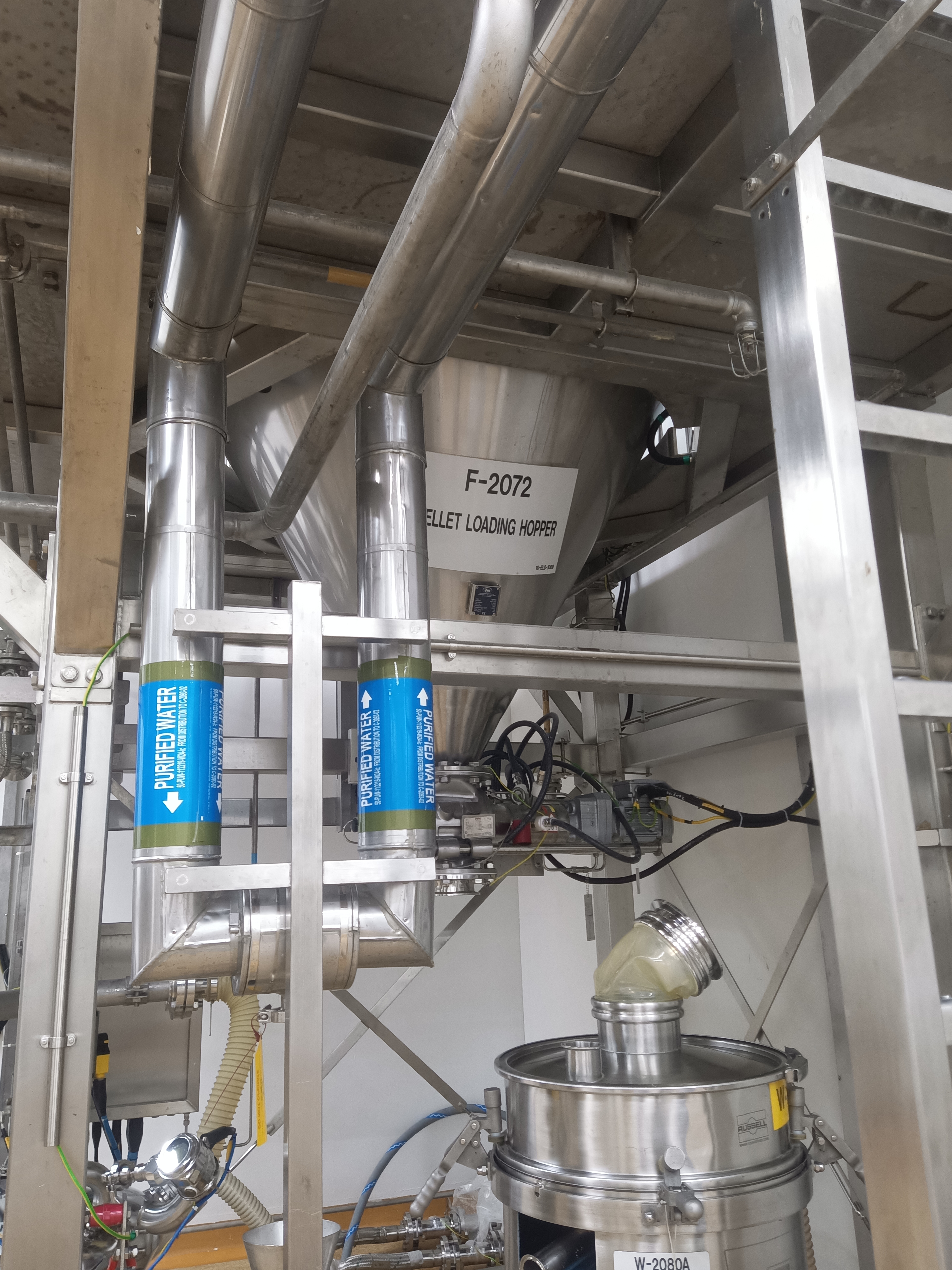 Used Pellet Loading Hopper - Dietrich Engineering Consultants SA - SG080