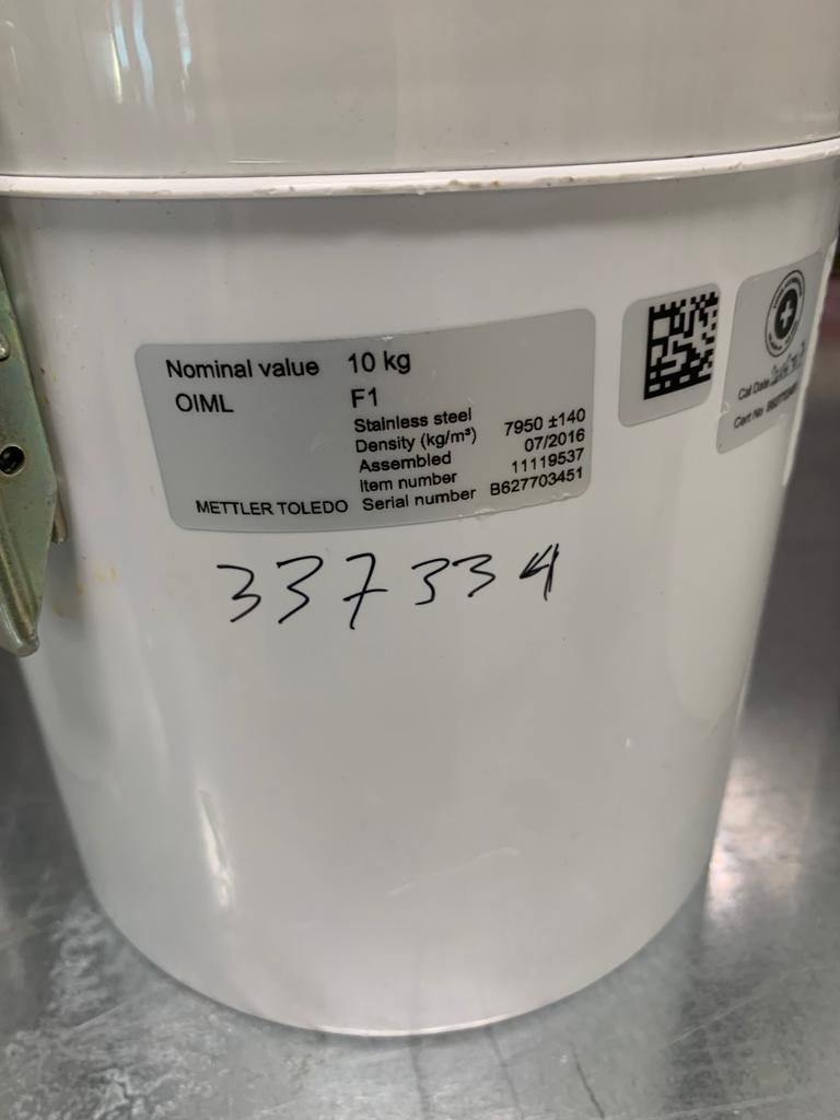 Used Calibration Weight - X07.072