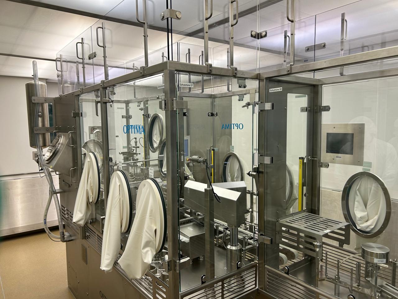 Used Syringe, Cartridge and Vial Filling line - Optima - SV125