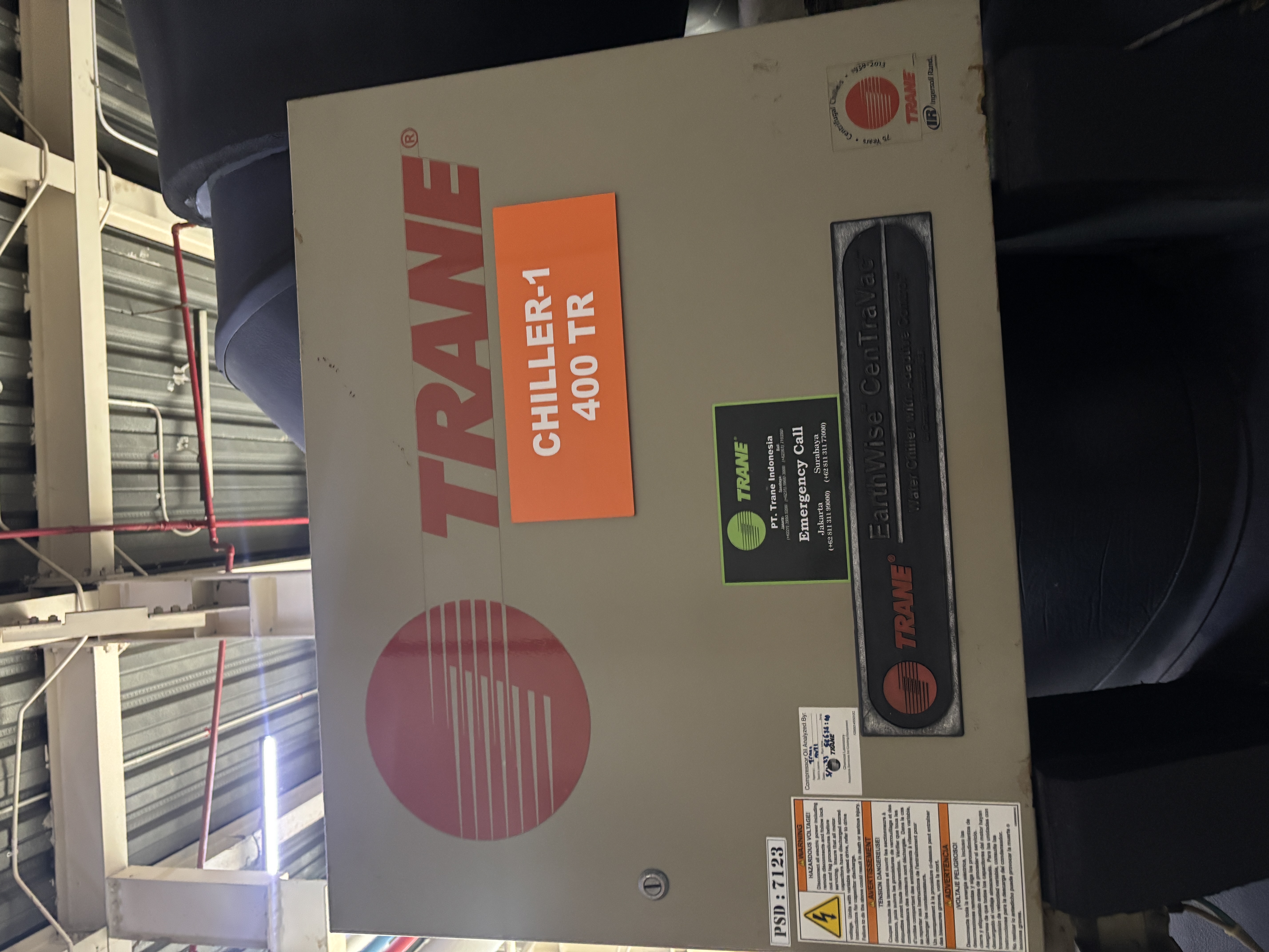 Used Chiller - Trane - CVHE420 - LC0199