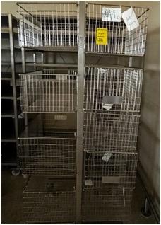 Used 1 Rack and 11 Baskets - 39.03.041.GR