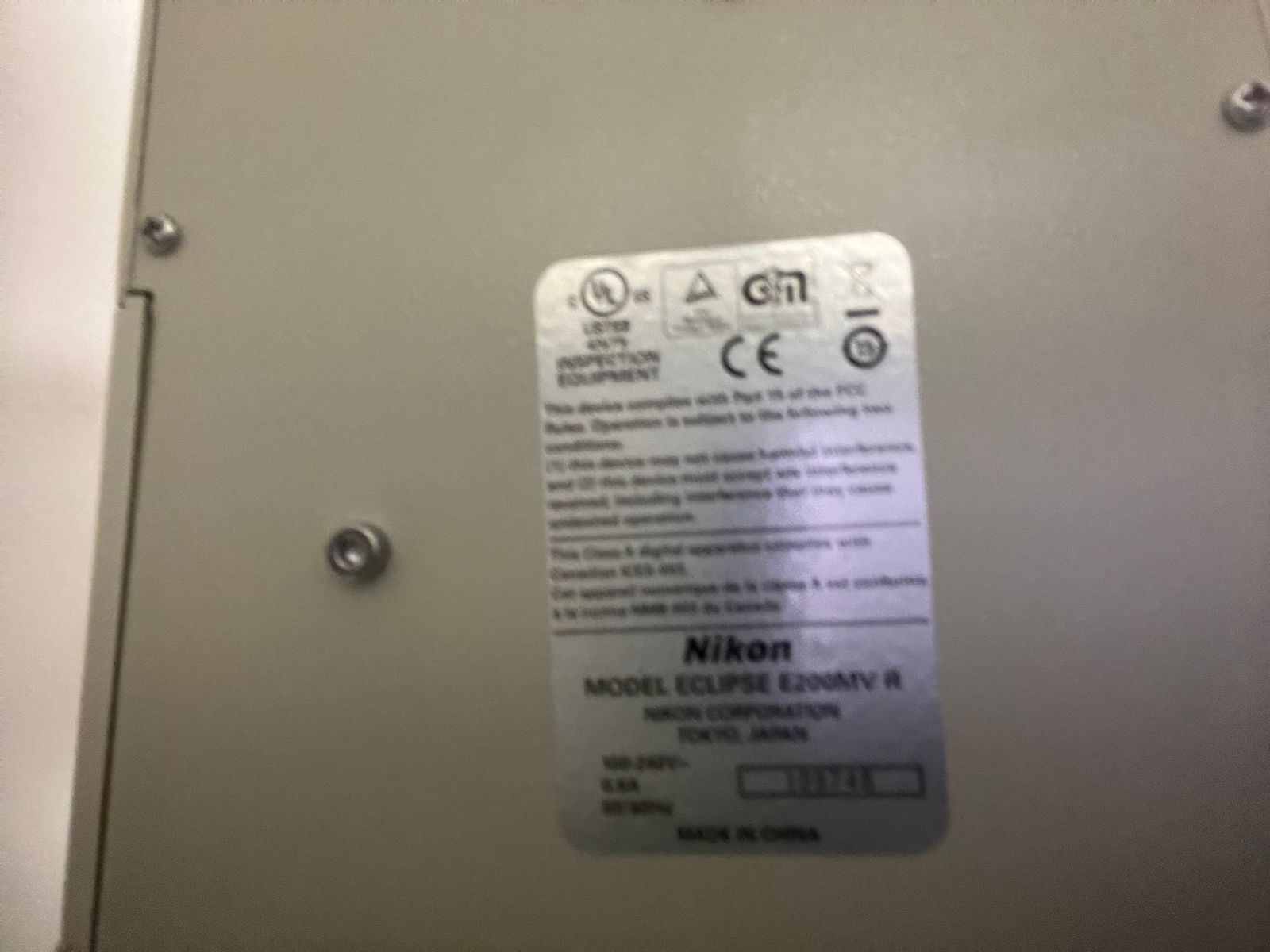 Used Microscope - Nikon - X.06.130