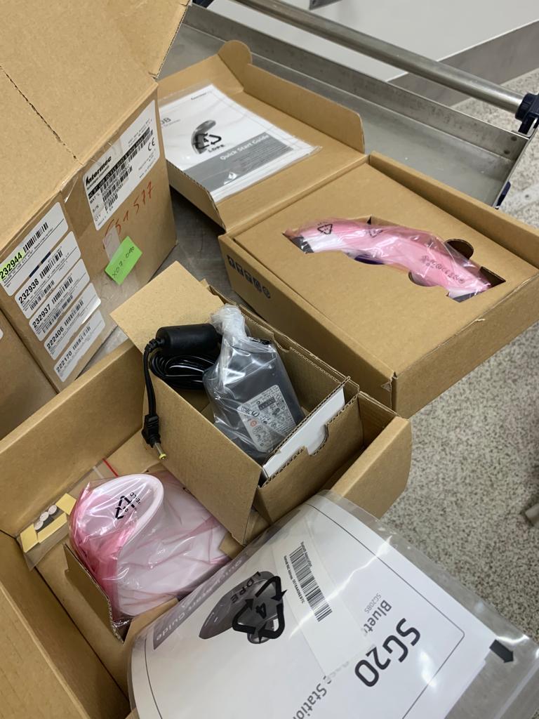 Used  HC BT USB 2D KIT & CBL & CHRG BASE I/F& - X07.040