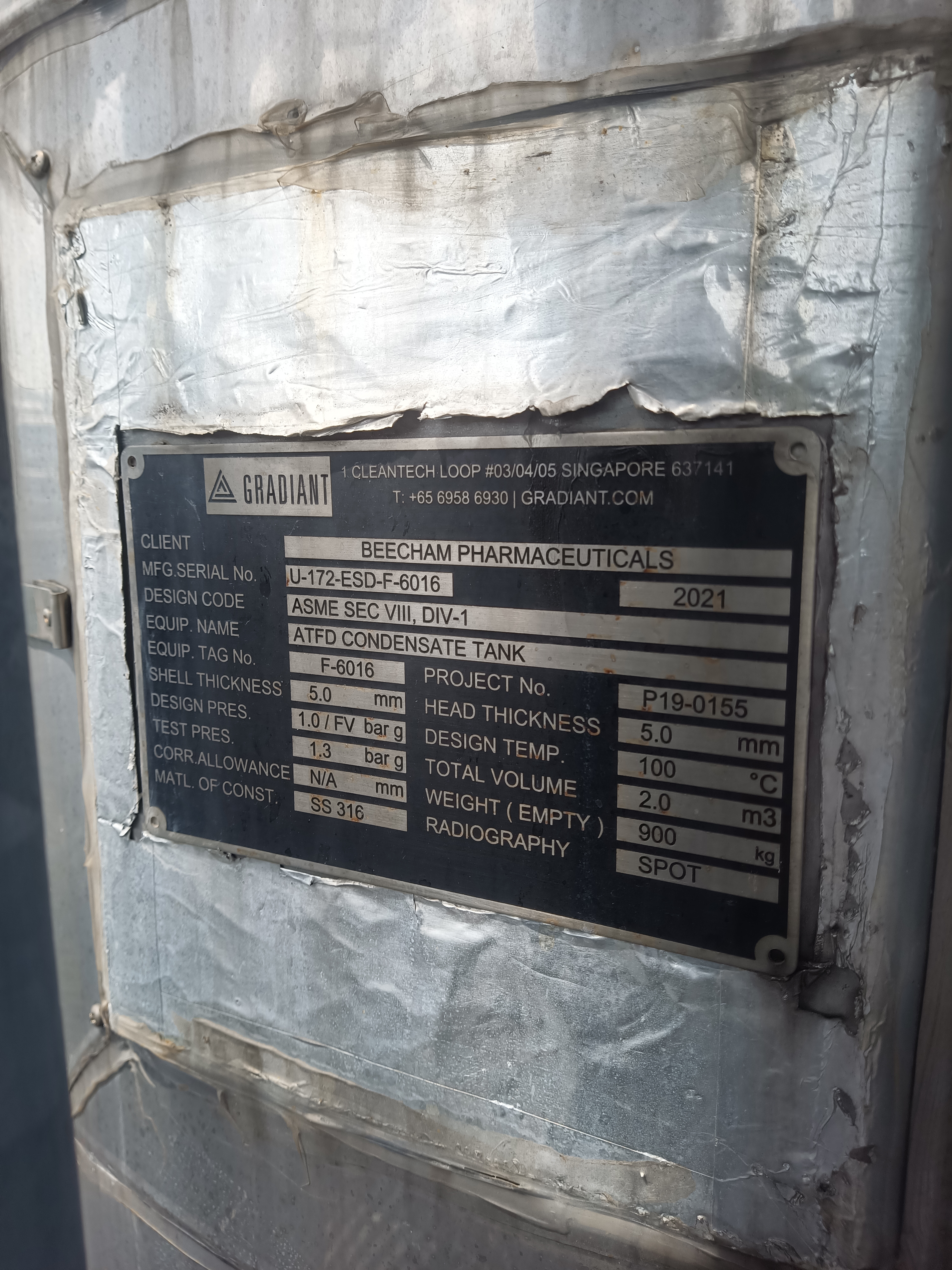 Used Waste Water Treatment Plant - Gradiant - SG129