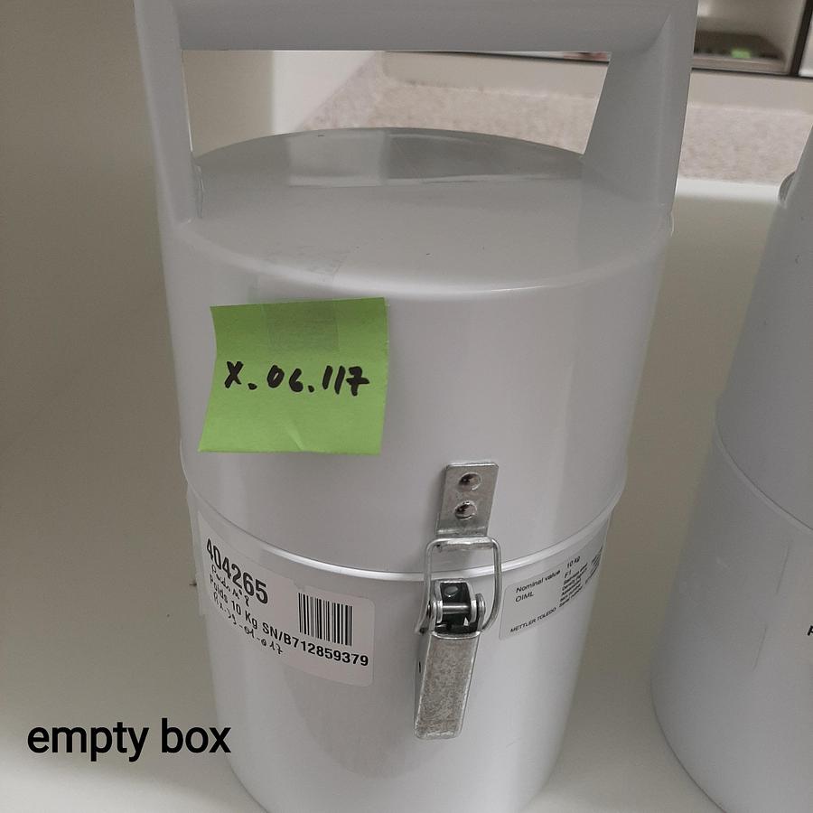 Used Calibration Weight - Mettler Toledo - 59.06.117.GR