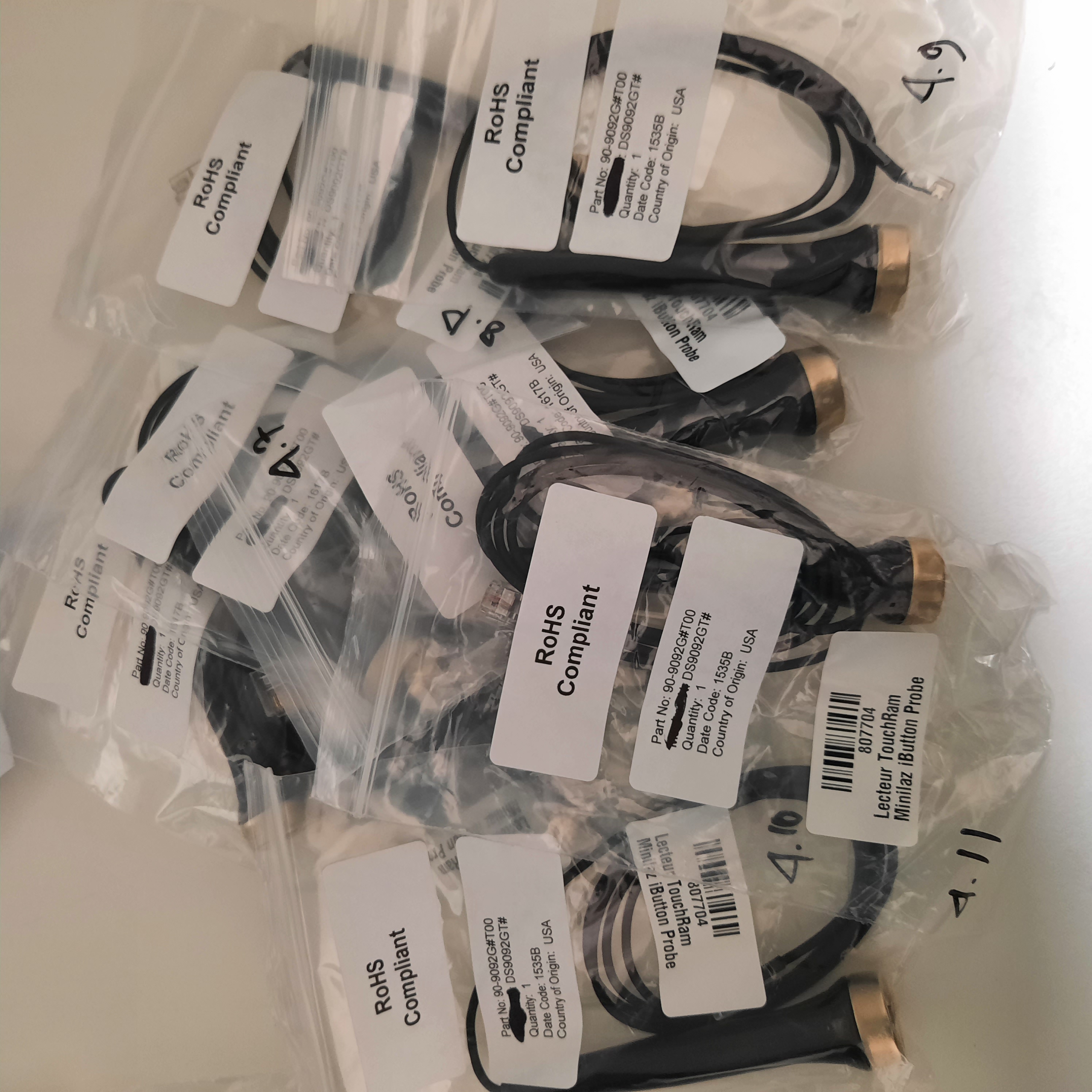Used 6 Bags/Pack Of Lasair III Particle Counter Spareparts - X.06.245