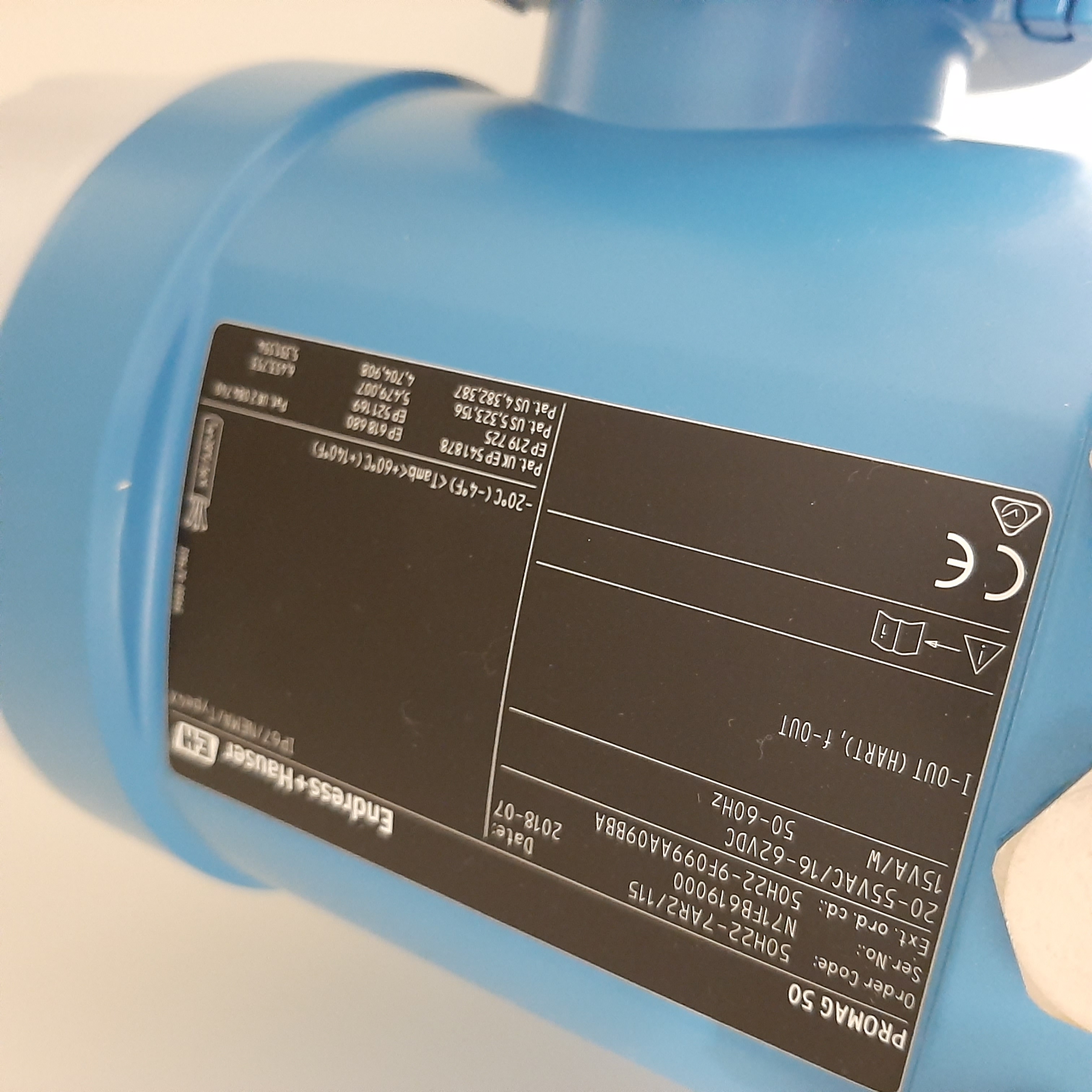 Used Ultrafiltration Pall - Endress+Hauser - Promag 50 - X.06.44