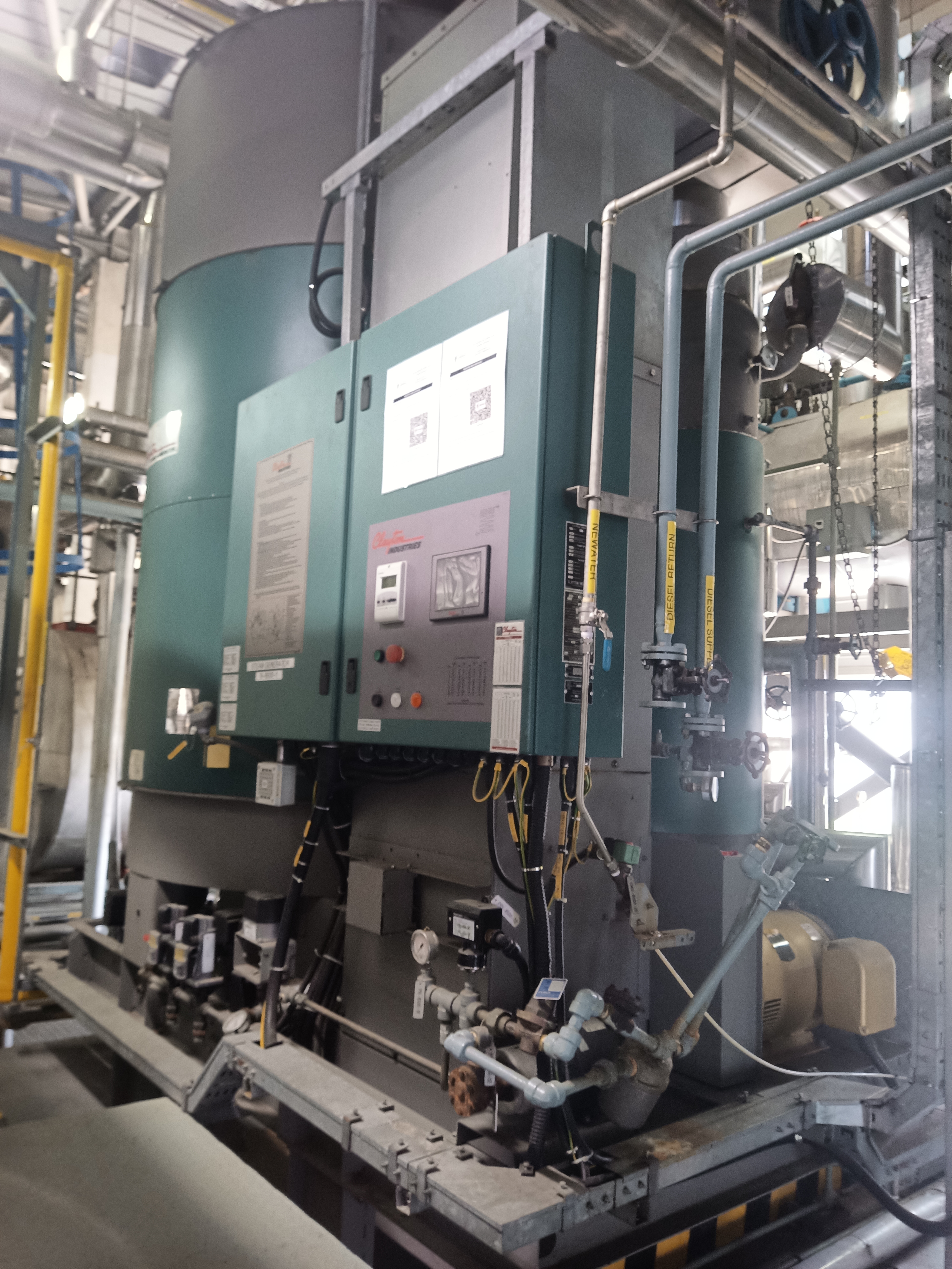 Used Steam Generator -  Clayton Thermal Products - SG128 