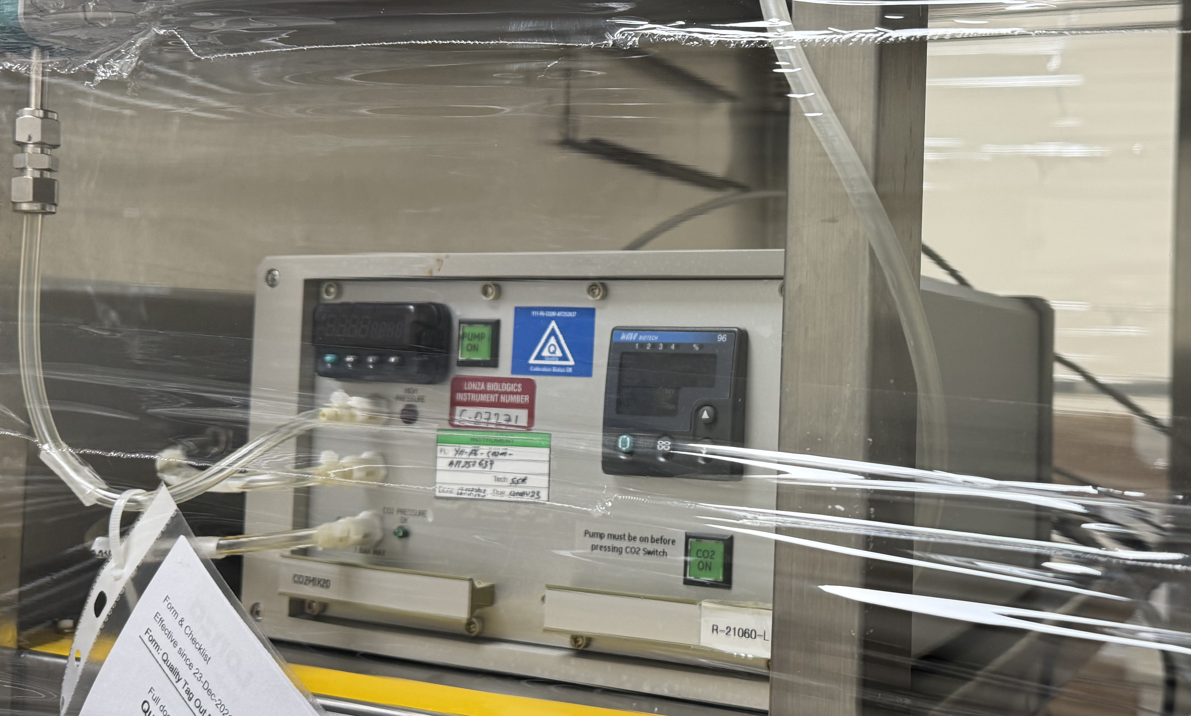 Used CO2 mixer controller - GE Healthcare Bio-Sciences AB