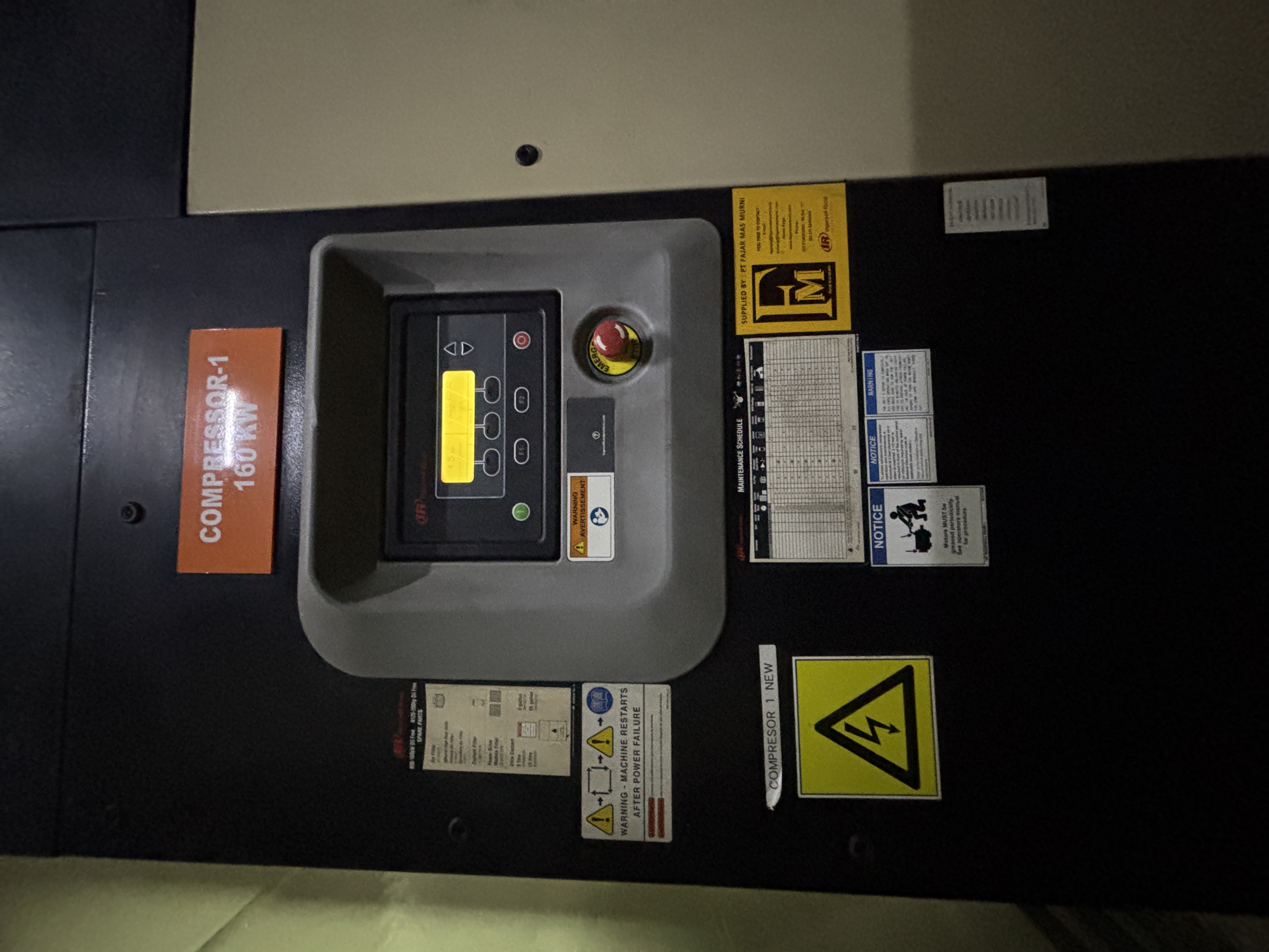 Used Compressor - Ingersoll-Rand - IRN160K-Of A Rotary - LC0181