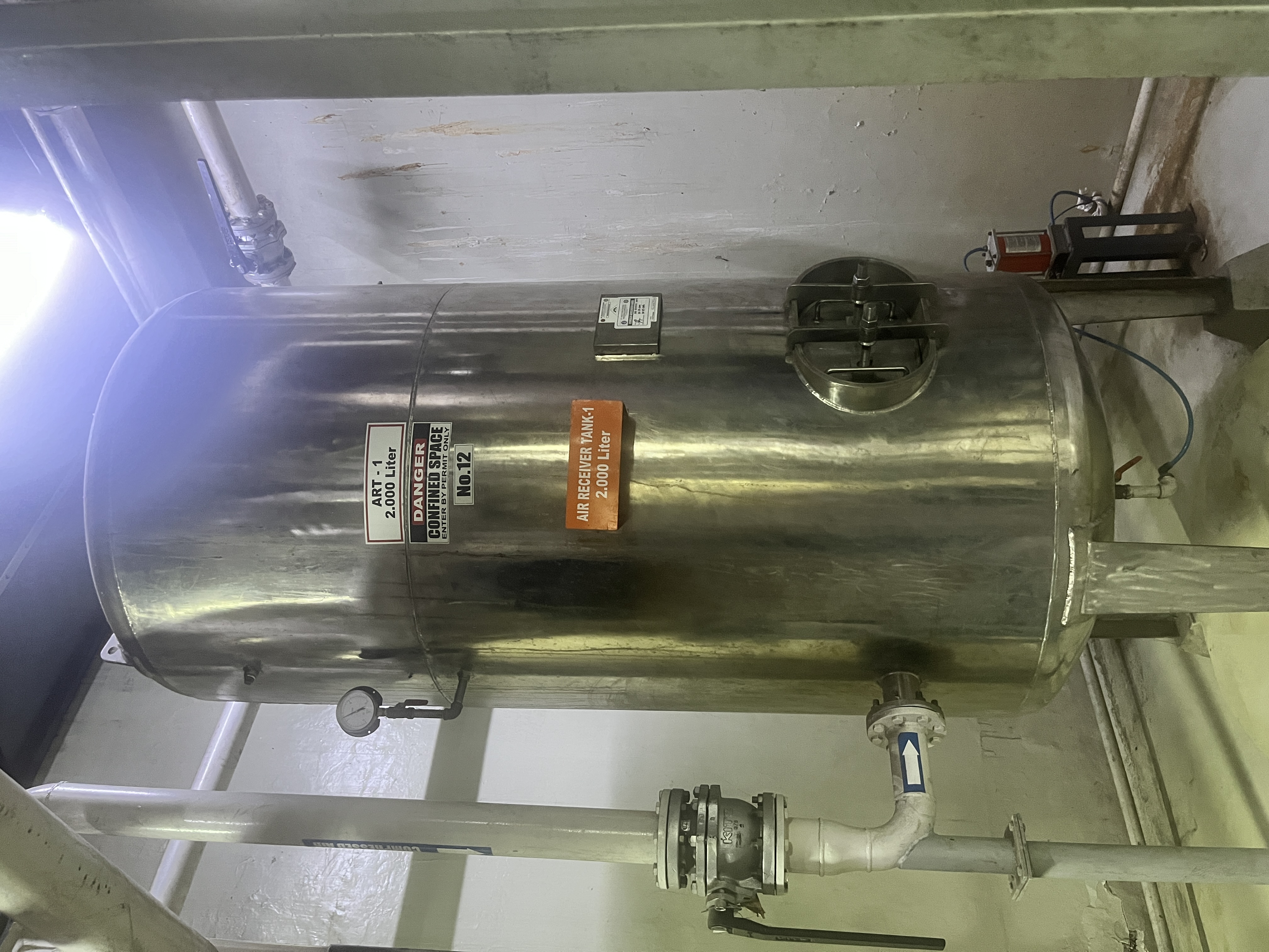 Used Air Receiver Tank - LC0182-1, LC0182-2