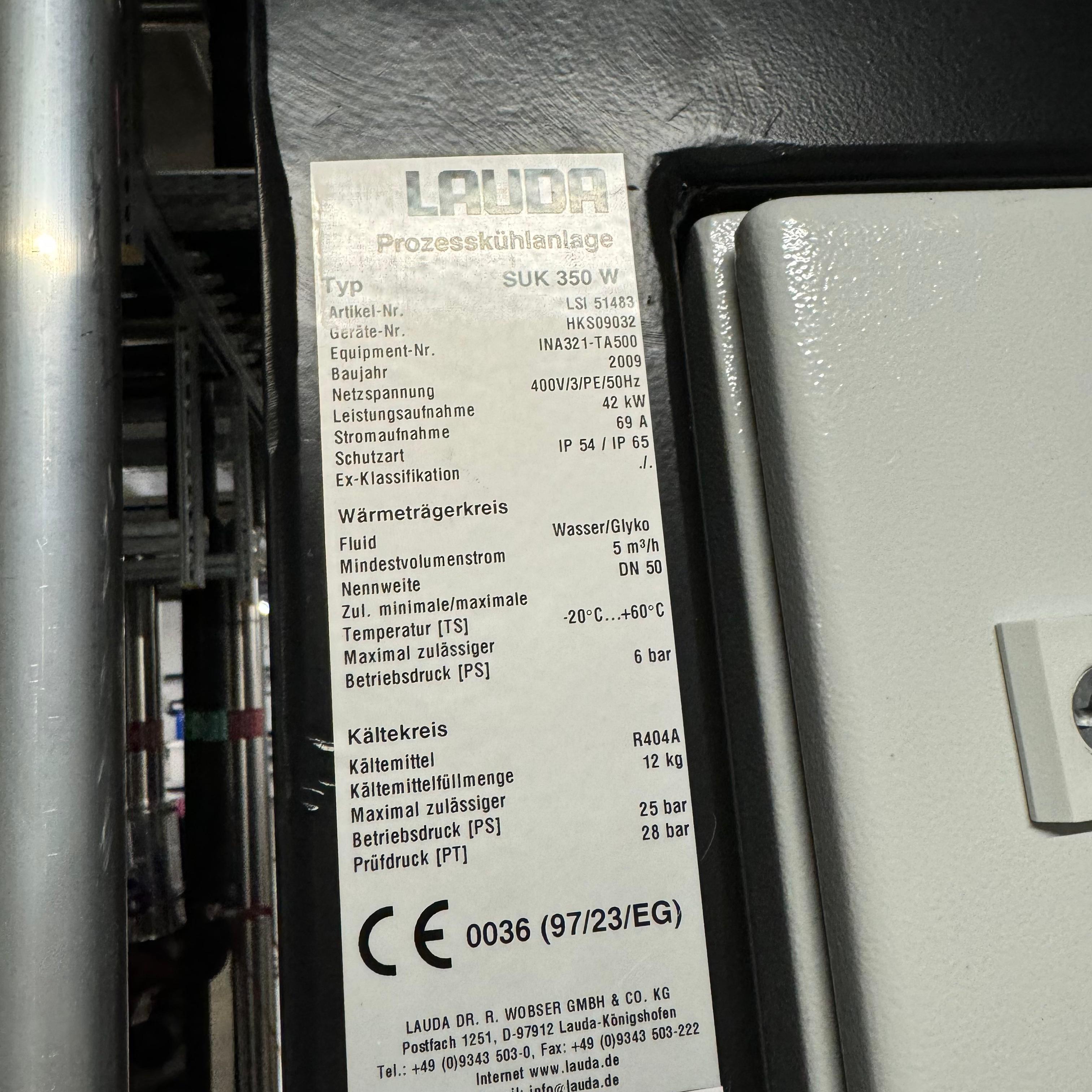 Used Temperature Control Unit - Lauda - SUK 350 W - GR034-GR035