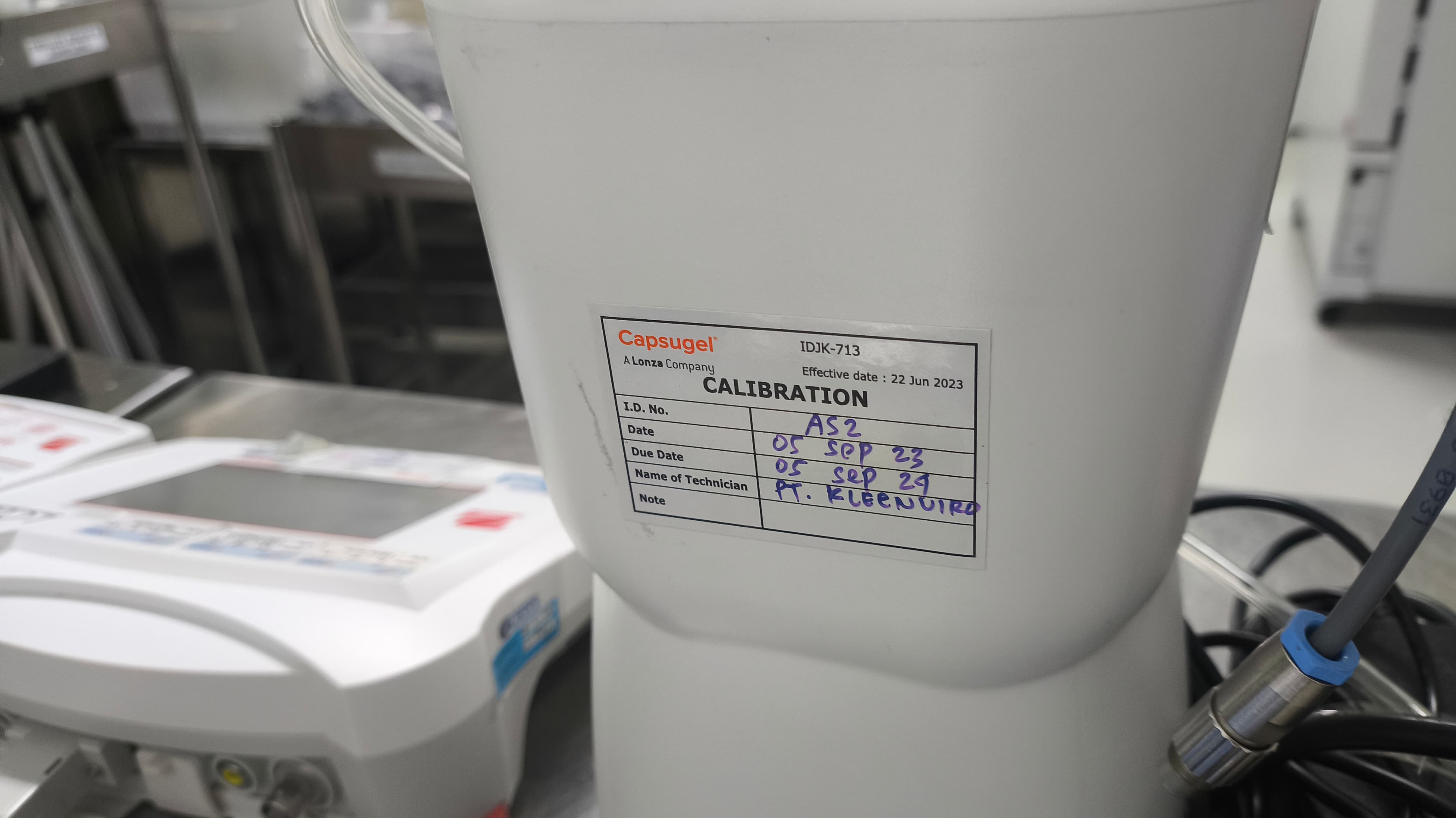 Used Air Sampler With Compressed Gas Kit - Minicapt100M - LC0165