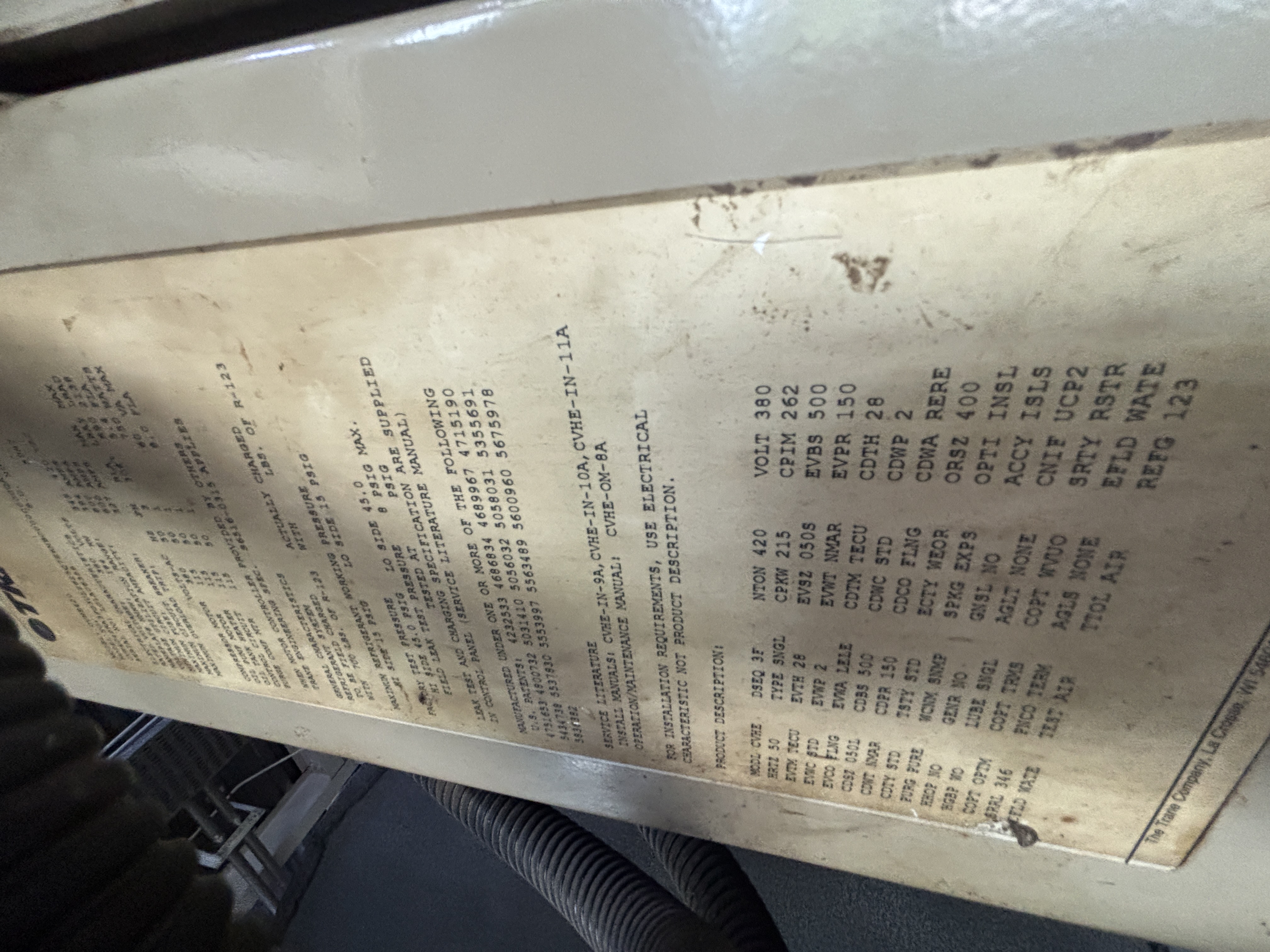 Used Chiller - Trane - CVHE420 - LC0201