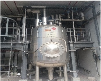 Used Foul MIBK Vessel - Shanghai Morimatsu - SG078 