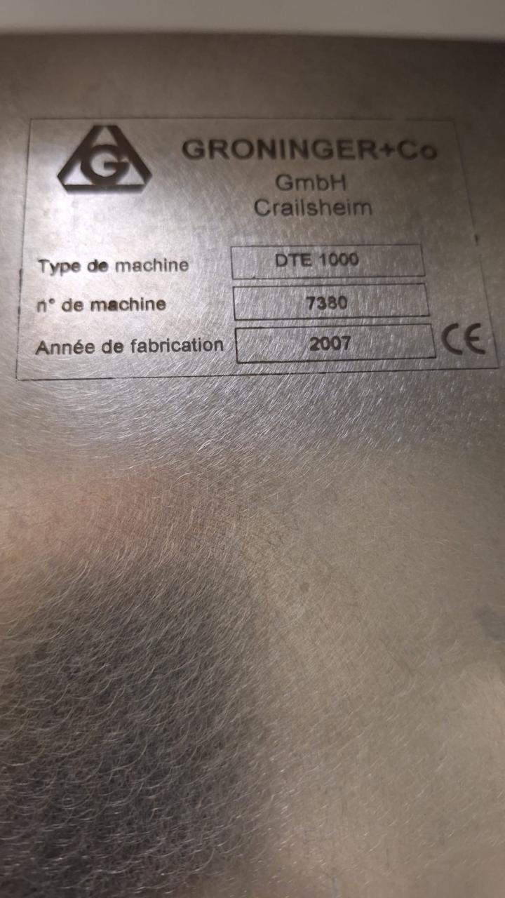 Used Groninger Filling Line - Groninger - ZO001