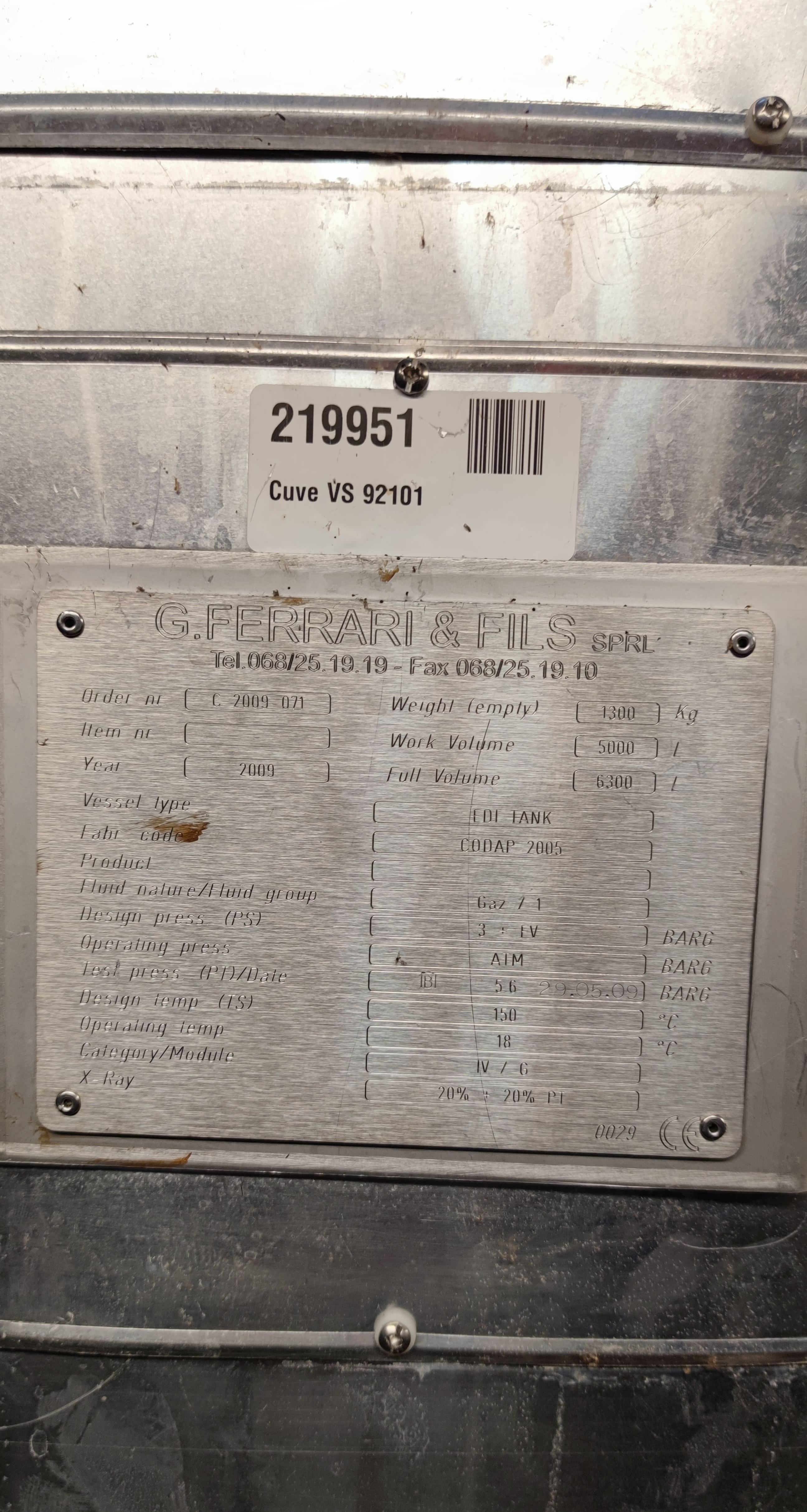 Used Ultra Water Filtration-Edi Skid-500B