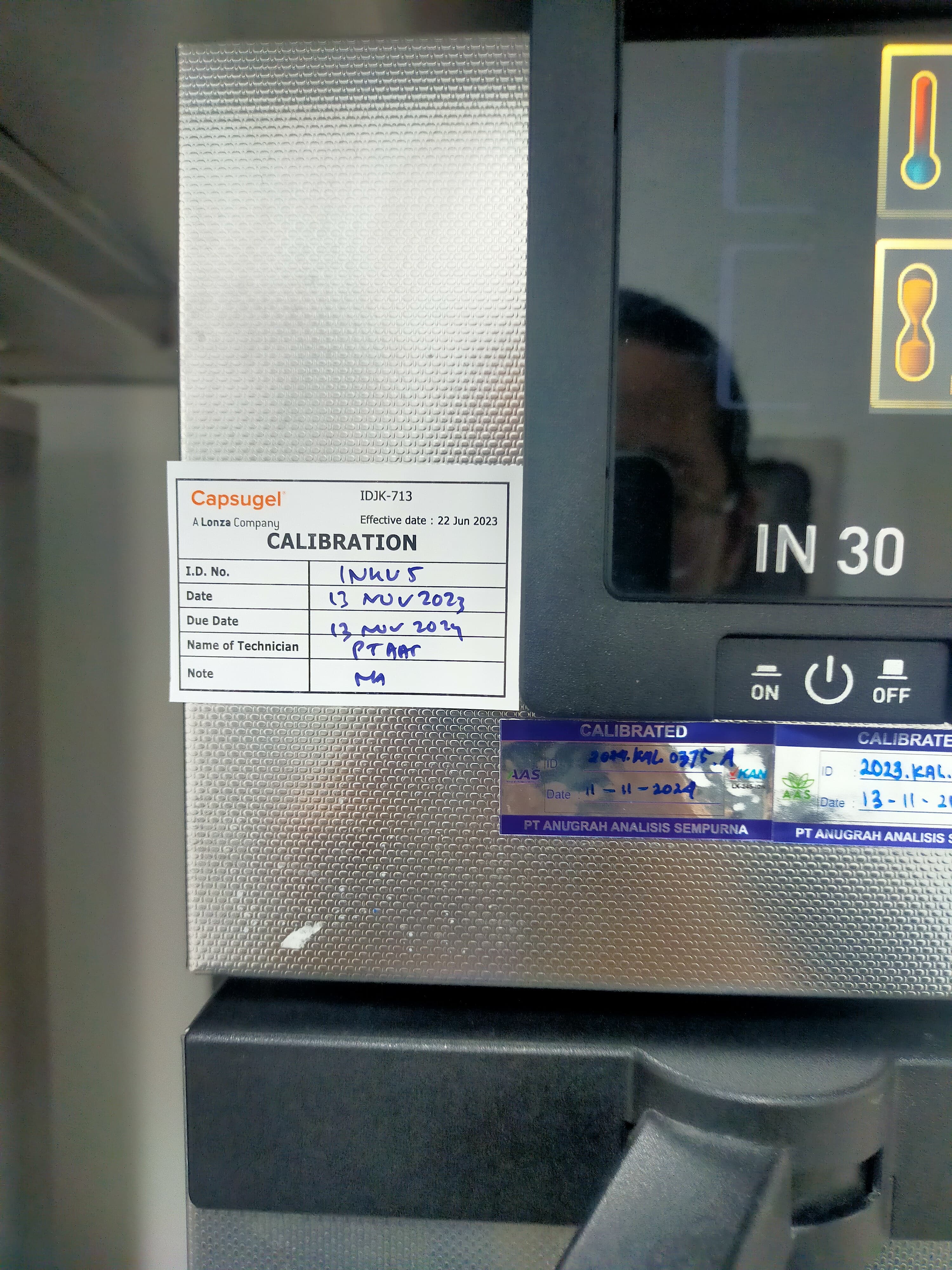 Used Incubator - Memmert - IN30 - LC0226