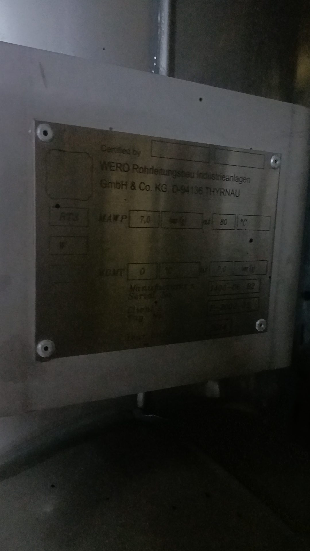 Used Breathing Air Purified Unit - SG149 