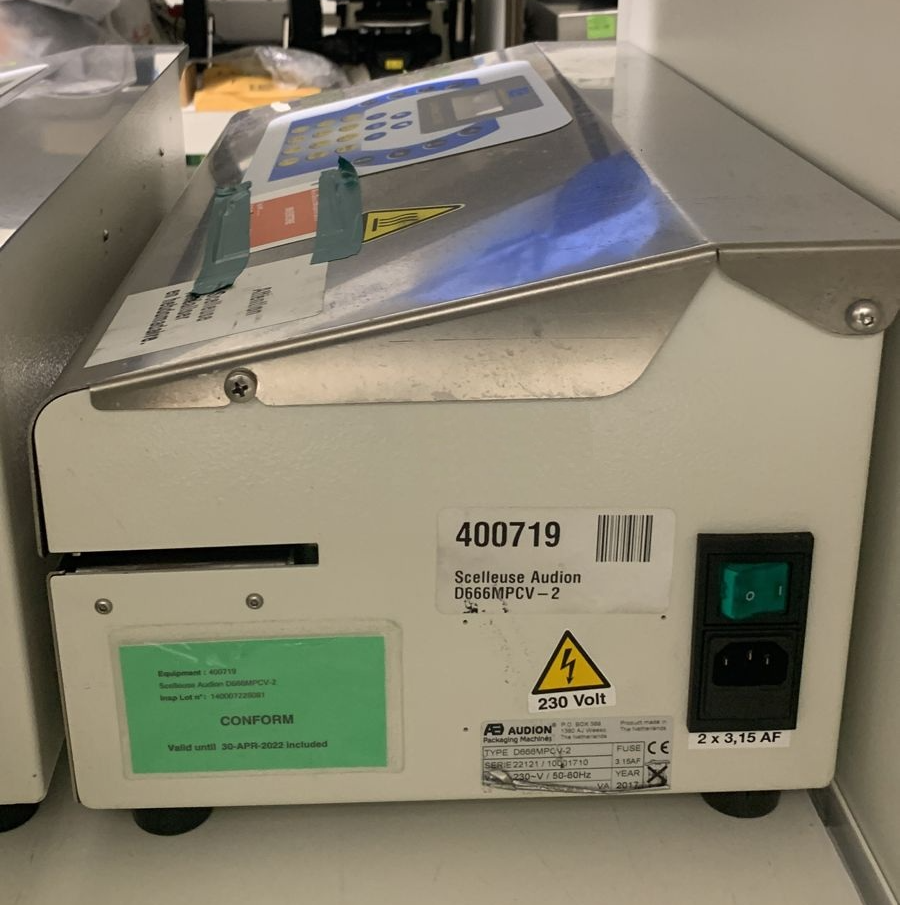 Used Sealing Machine - Audion Electro - D666MPOV-2 - X.06.155