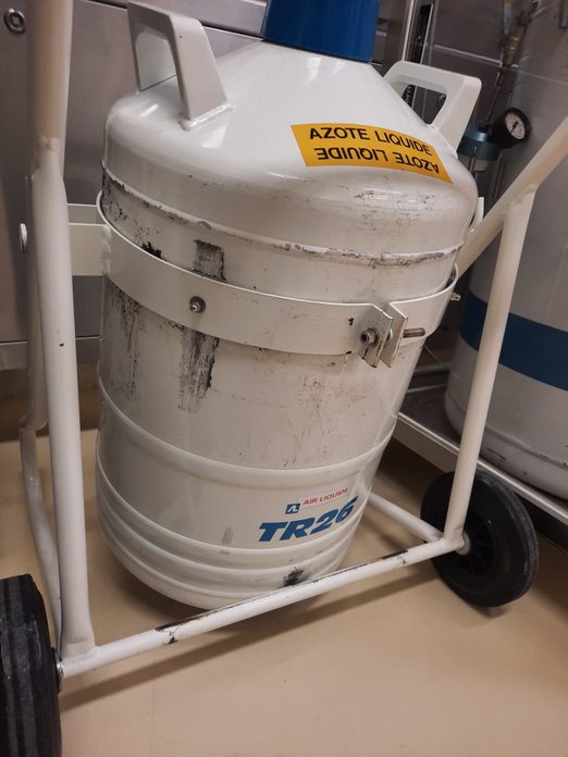 Used Liquid Nitrogen Tank - 36.02.17