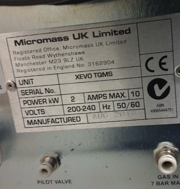 Used UPLC - Waters - Acquity - BTH187