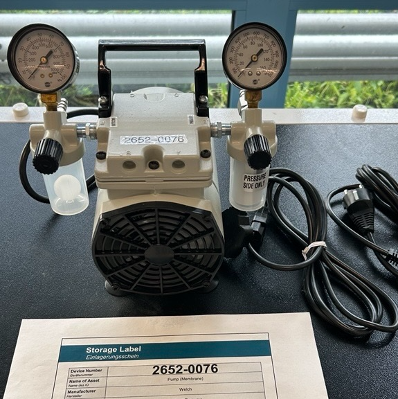 Used Pump (Membran) - Welch - Vacuumdrypump 2522C-022 - BTH083