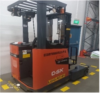 Used Toyota Order Picker - Toyota / 8FBS15 - SG133 