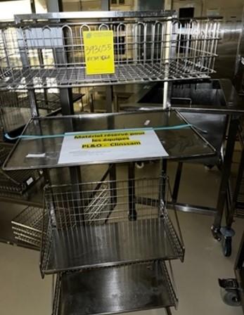 Used Rack and Baskets - 39.03.055.GR