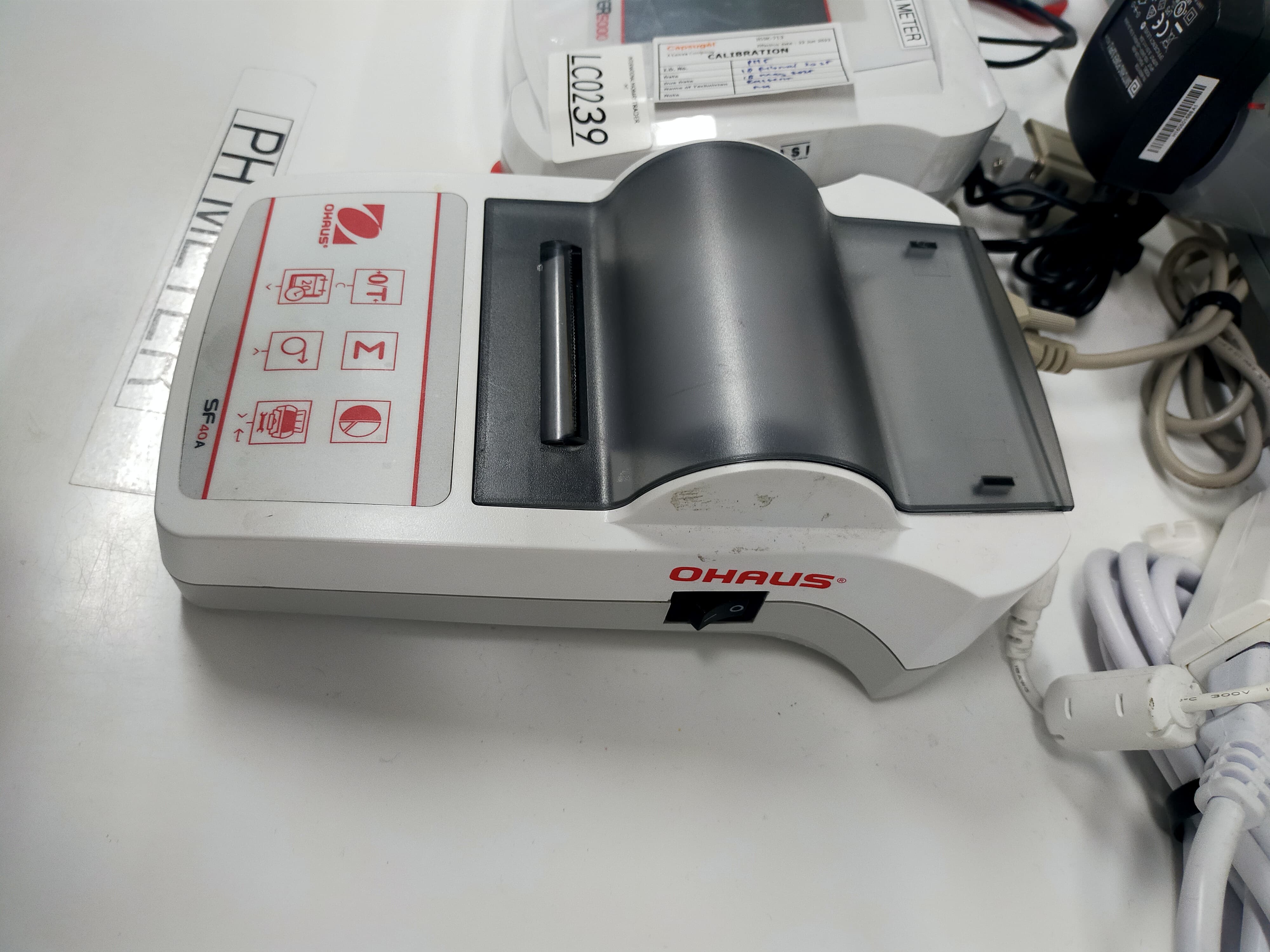 Used PH Meter With Printer - Ohaus - ST5000 - LC0239, LC0299
