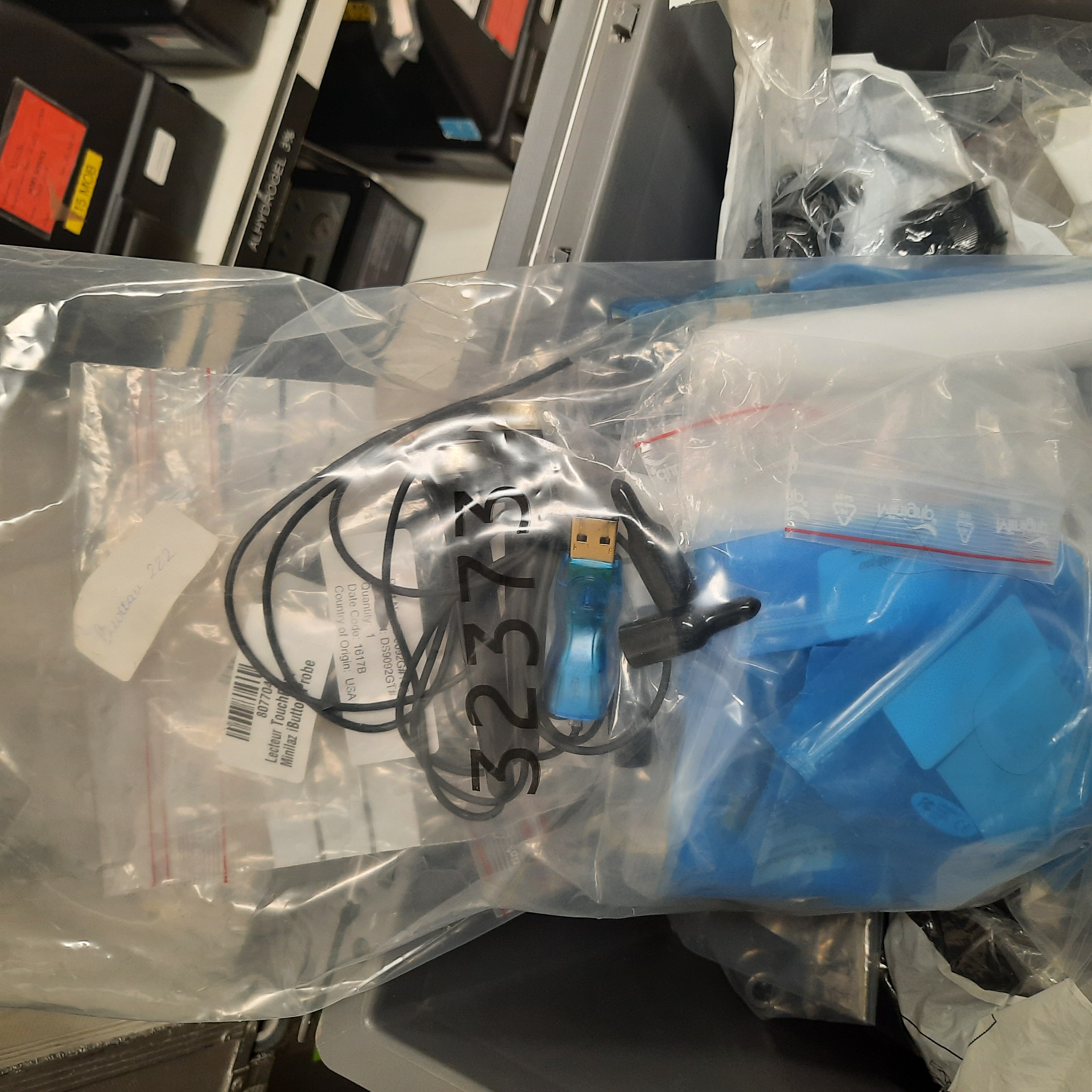 Used 6 Bags/Pack Of Lasair III Particle Counter Spareparts - X.06.245