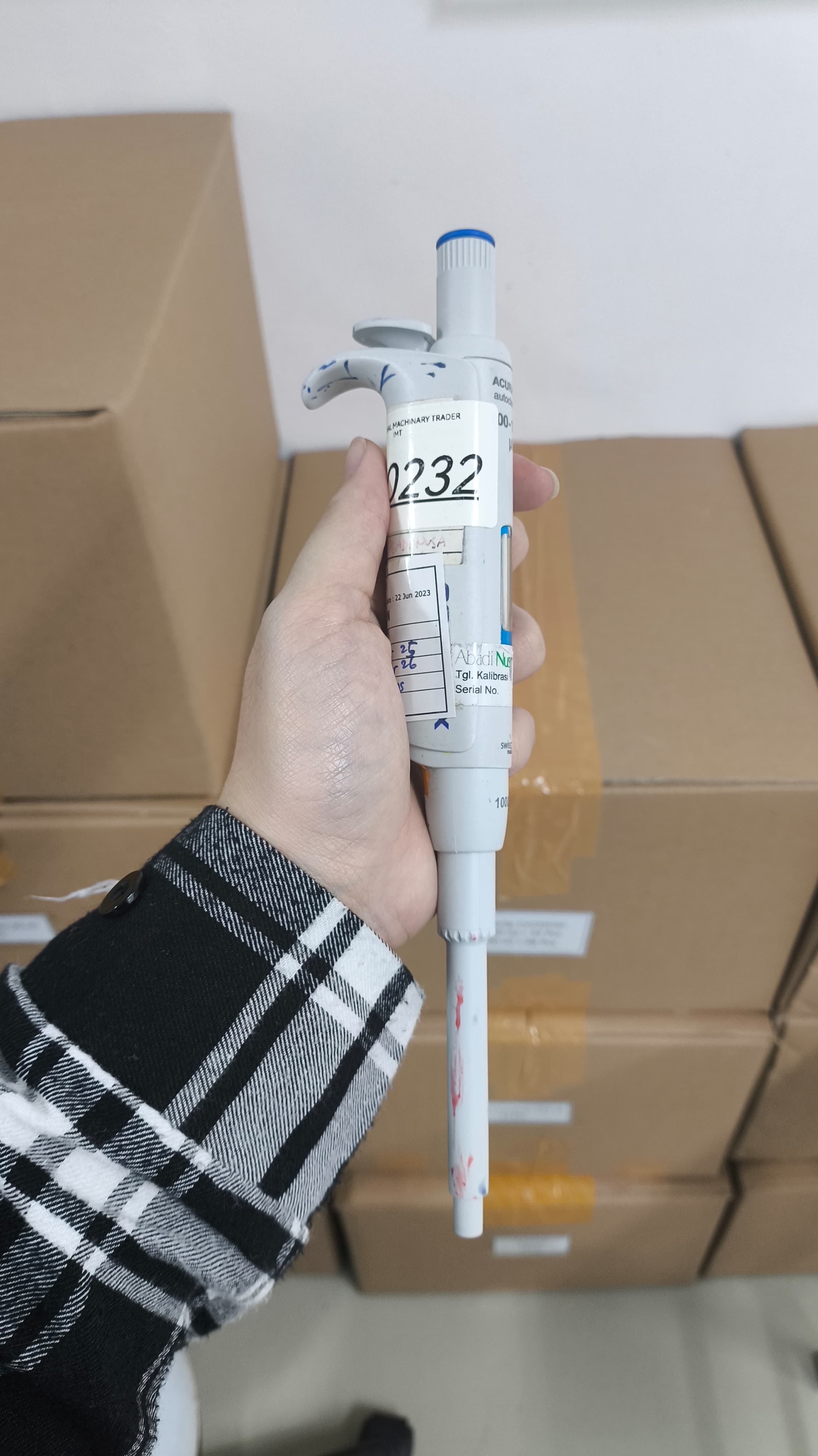 Used Micropipet - Socorex - Acura 825 - LC0232