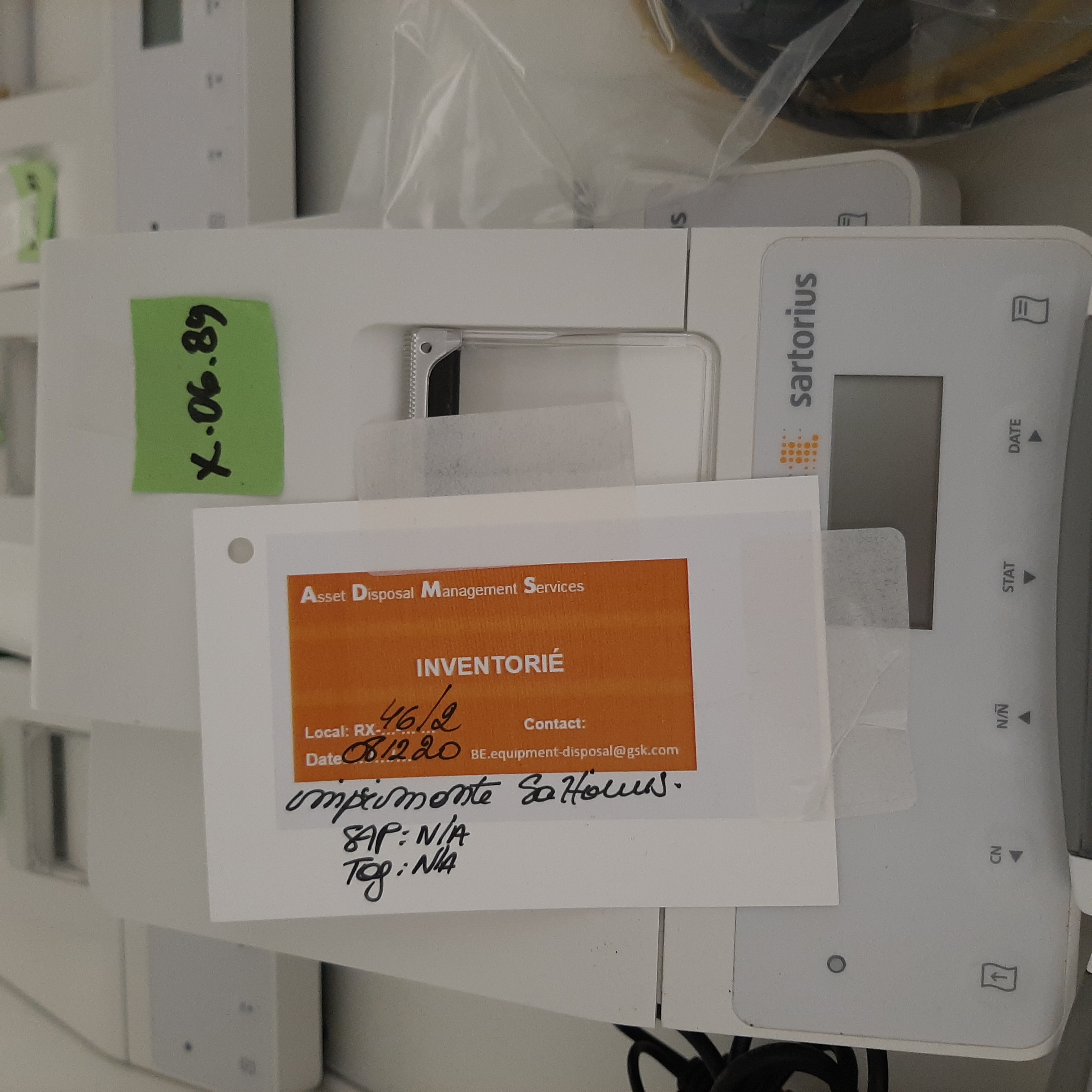 Used Statistical Printer - Sartorius - YDP20-0CE - 59.06.037.GR