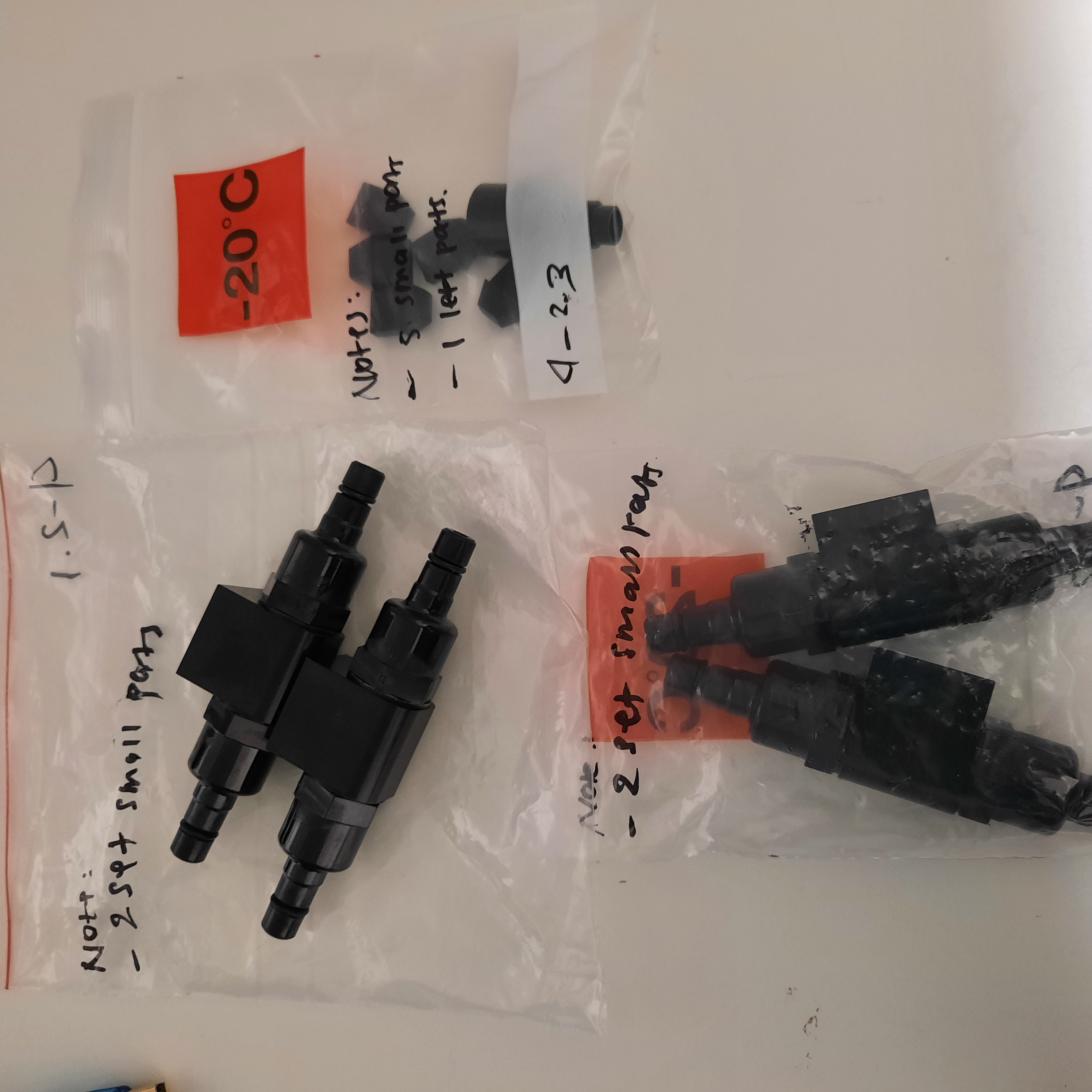 Used 6 Bags/Pack Of Lasair III Particle Counter Spareparts - X.06.245