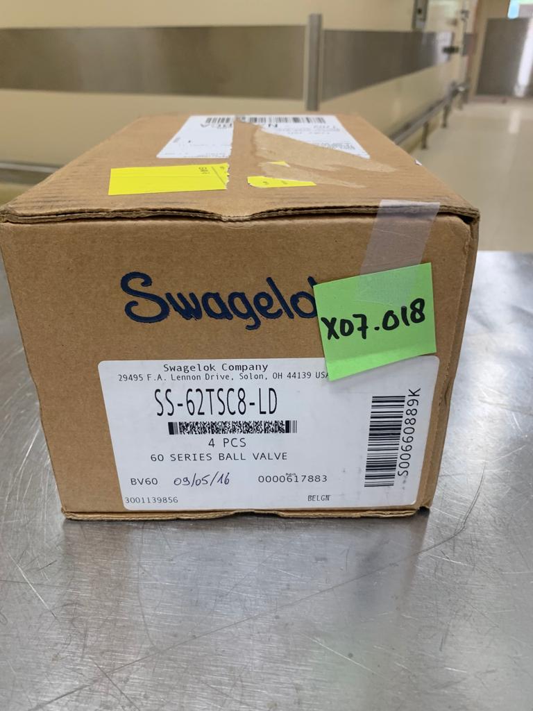 Used 60 Series Ball Valve - Swagelok - X07.018-X07.019