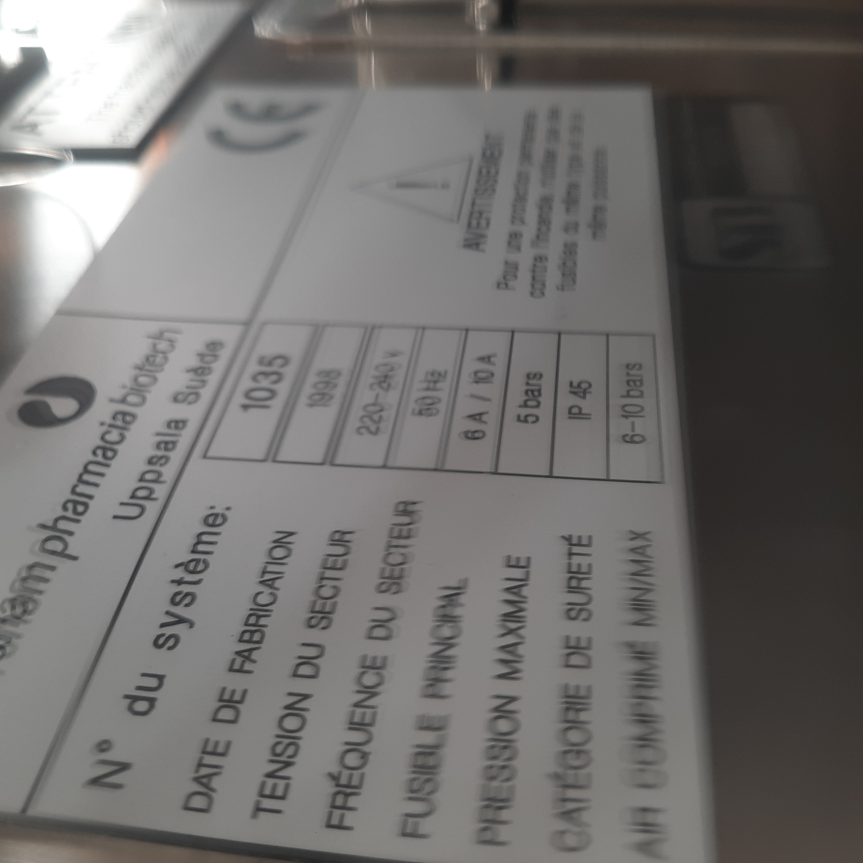 Used Chromatography Tower - DK2693